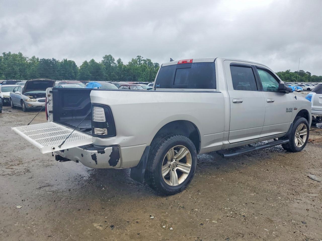 2013 Ram 1500 Sport Silver vin: 1C6RR7UT3DS663526