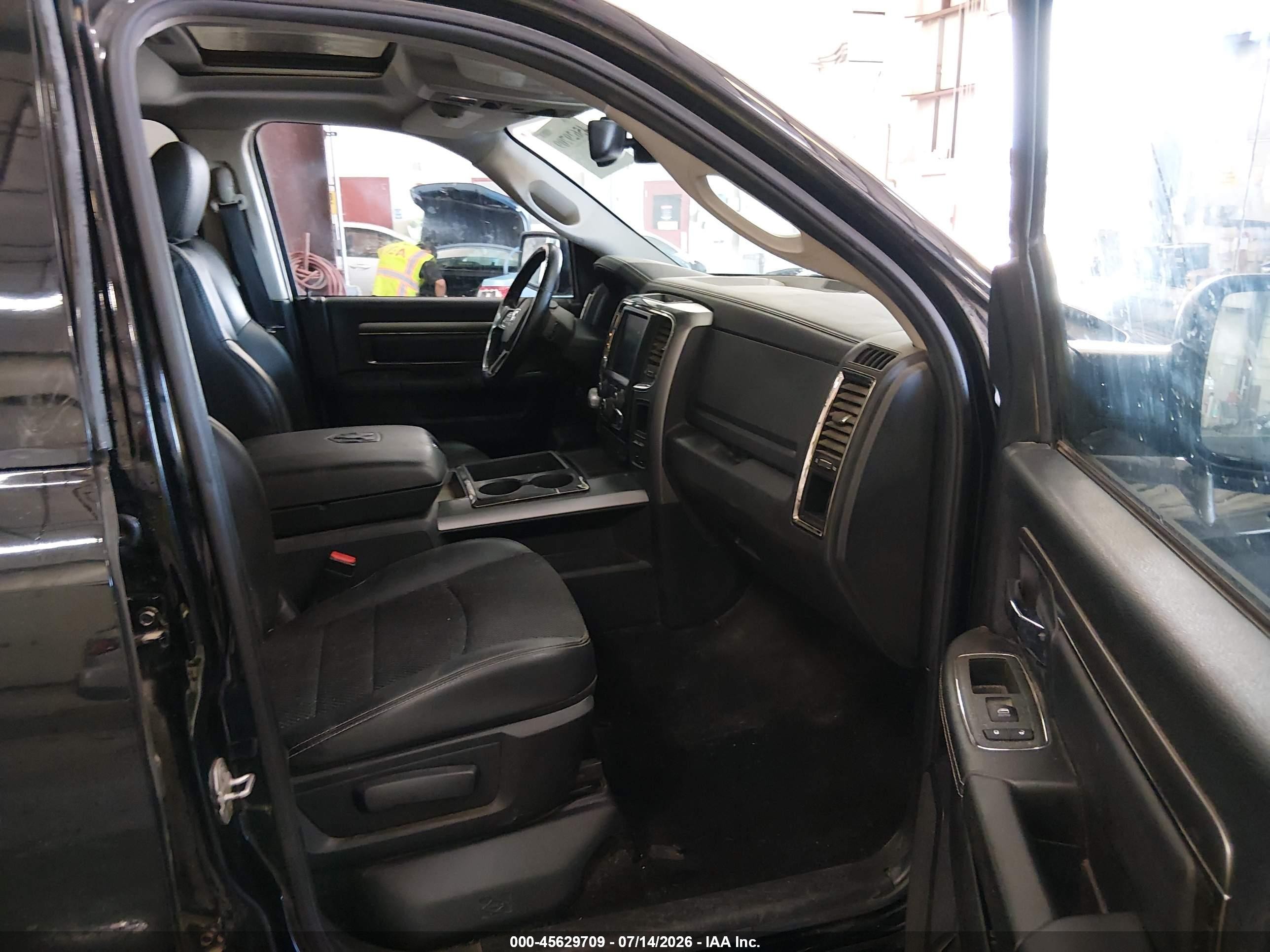 2015 Ram 1500 Sport Black vin: 1C6RR7UT3FS504380