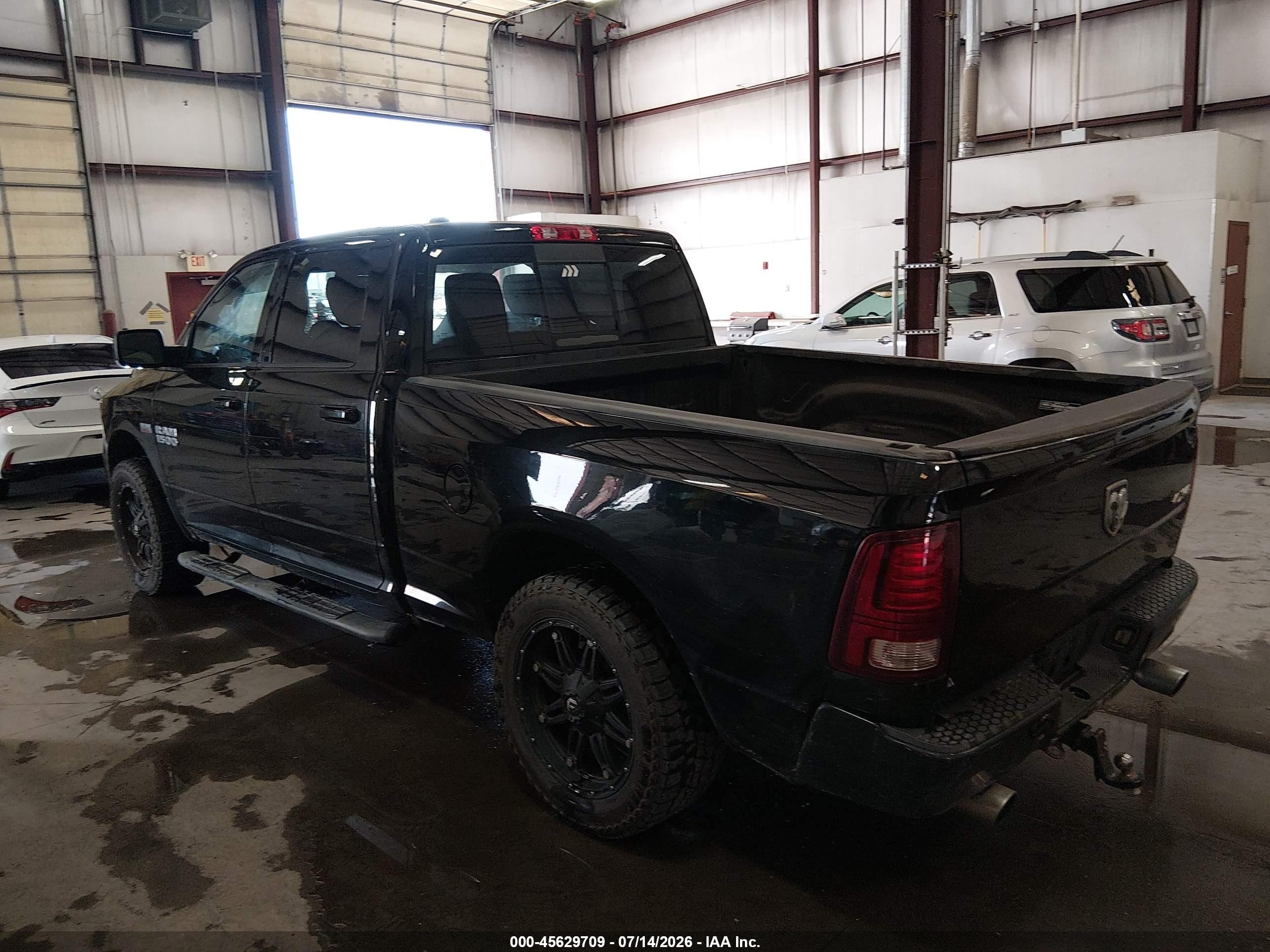 2015 Ram 1500 Sport Black vin: 1C6RR7UT3FS504380