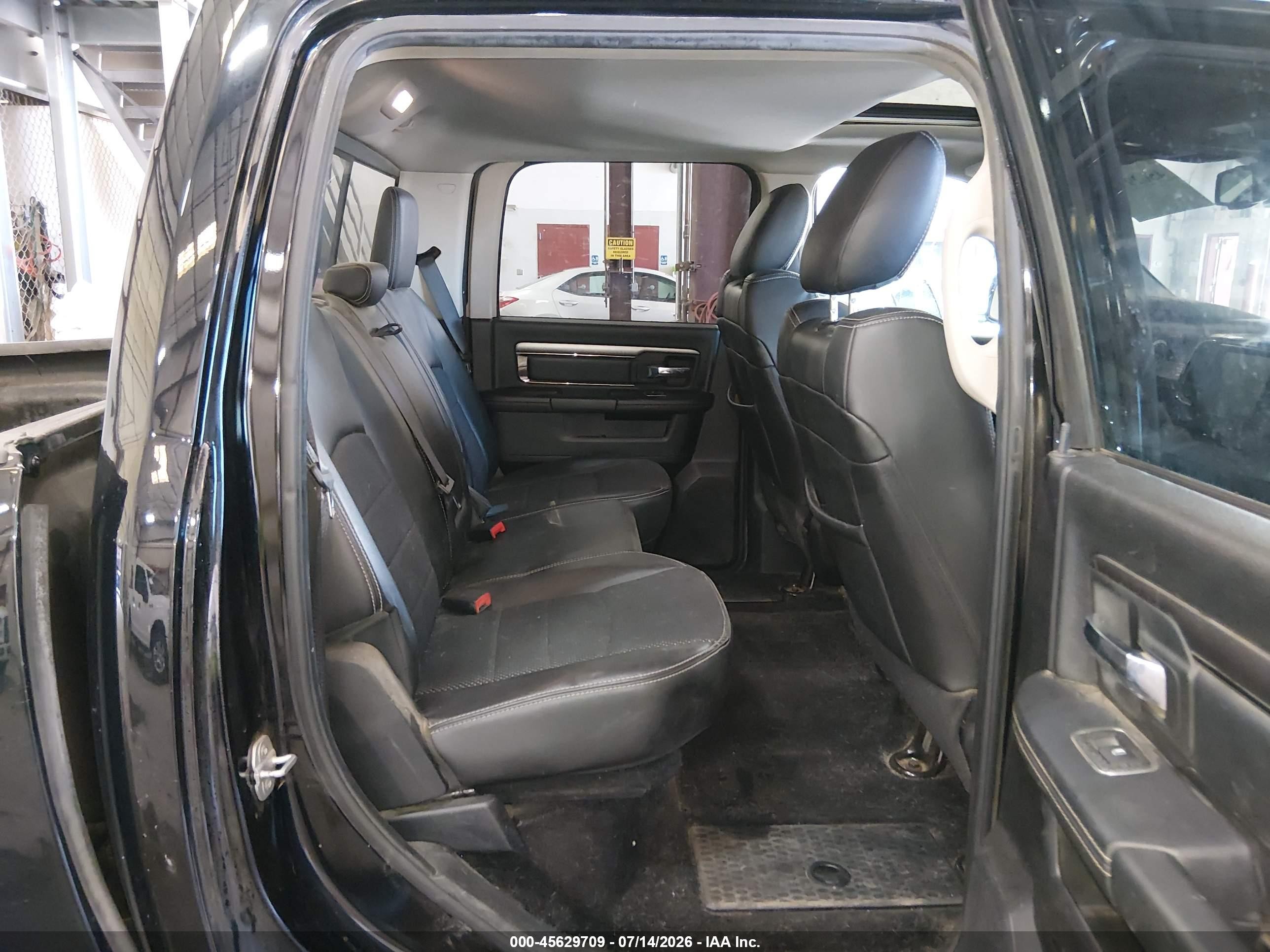 2015 Ram 1500 Sport Black vin: 1C6RR7UT3FS504380
