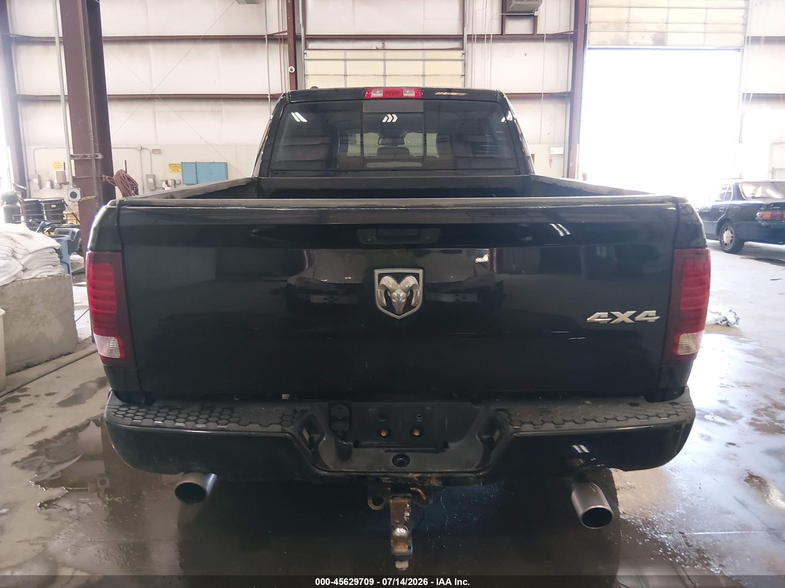 2015 Ram 1500 Sport Black vin: 1C6RR7UT3FS504380