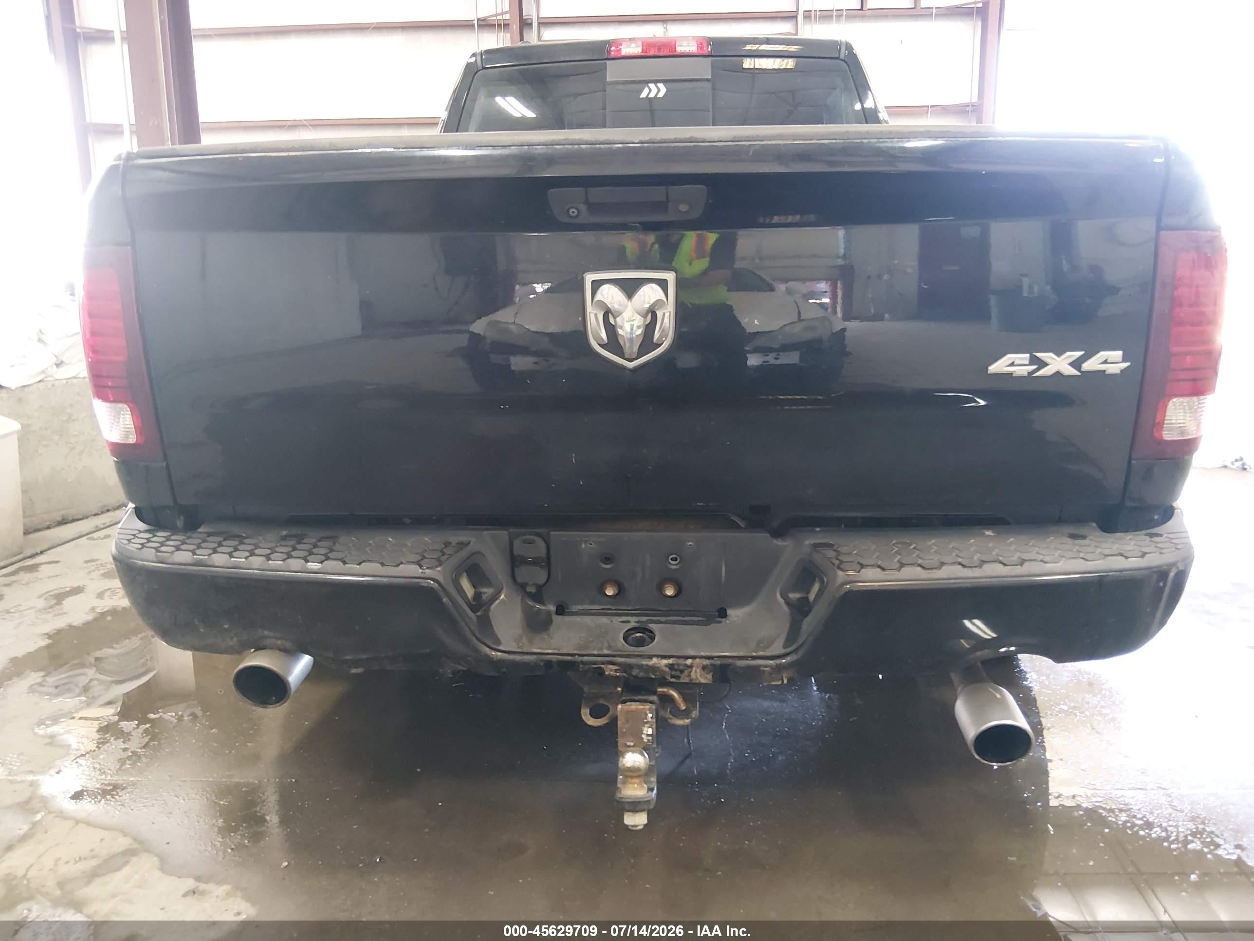 2015 Ram 1500 Sport Black vin: 1C6RR7UT3FS504380