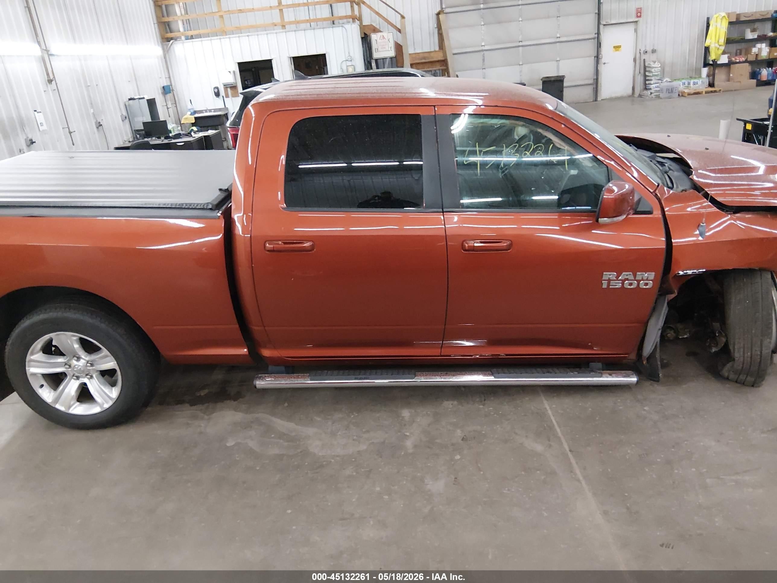 2013 Ram 1500 Sport Orange vin: 1C6RR7UT6DS663374