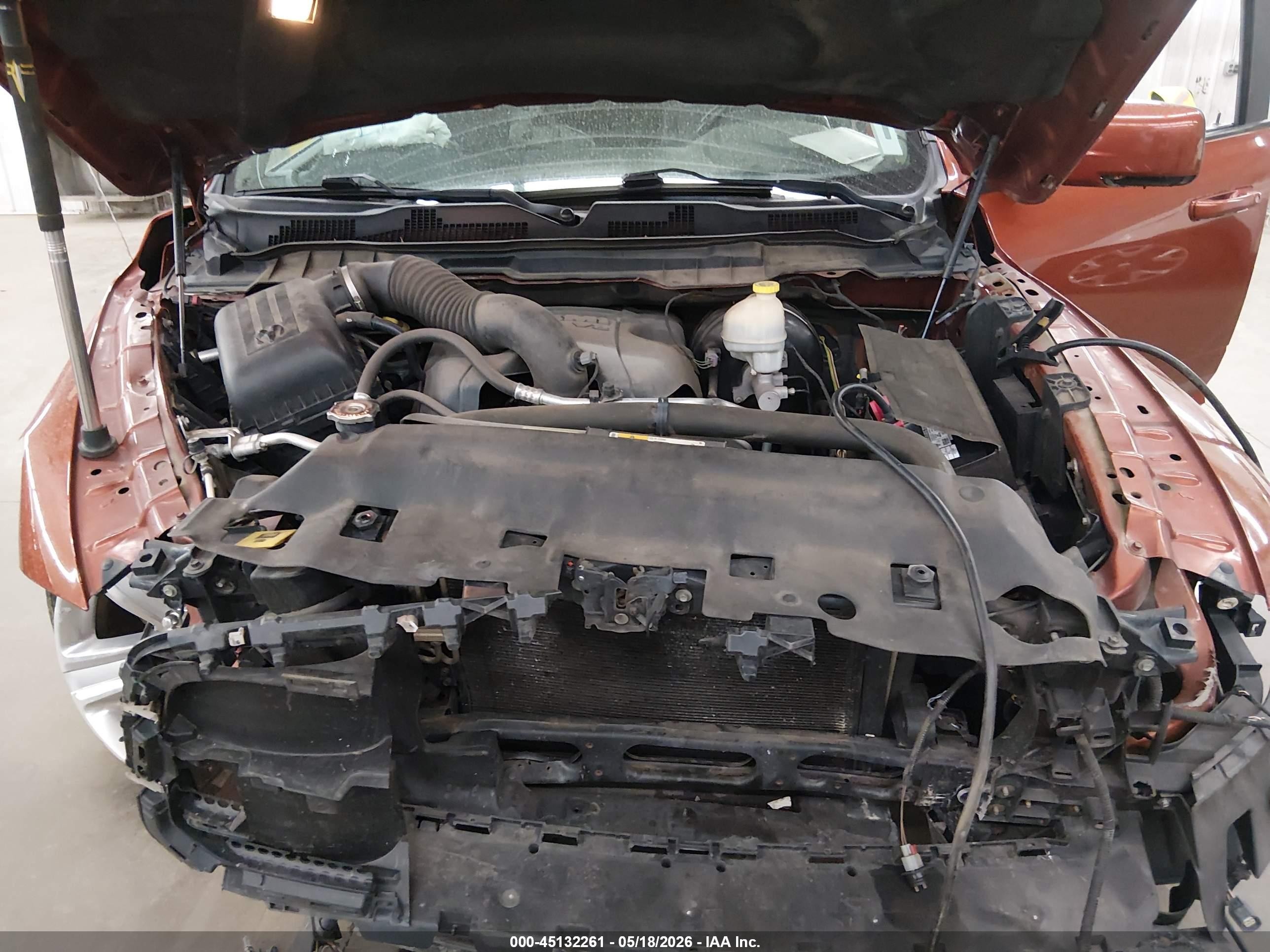 2013 Ram 1500 Sport Orange vin: 1C6RR7UT6DS663374