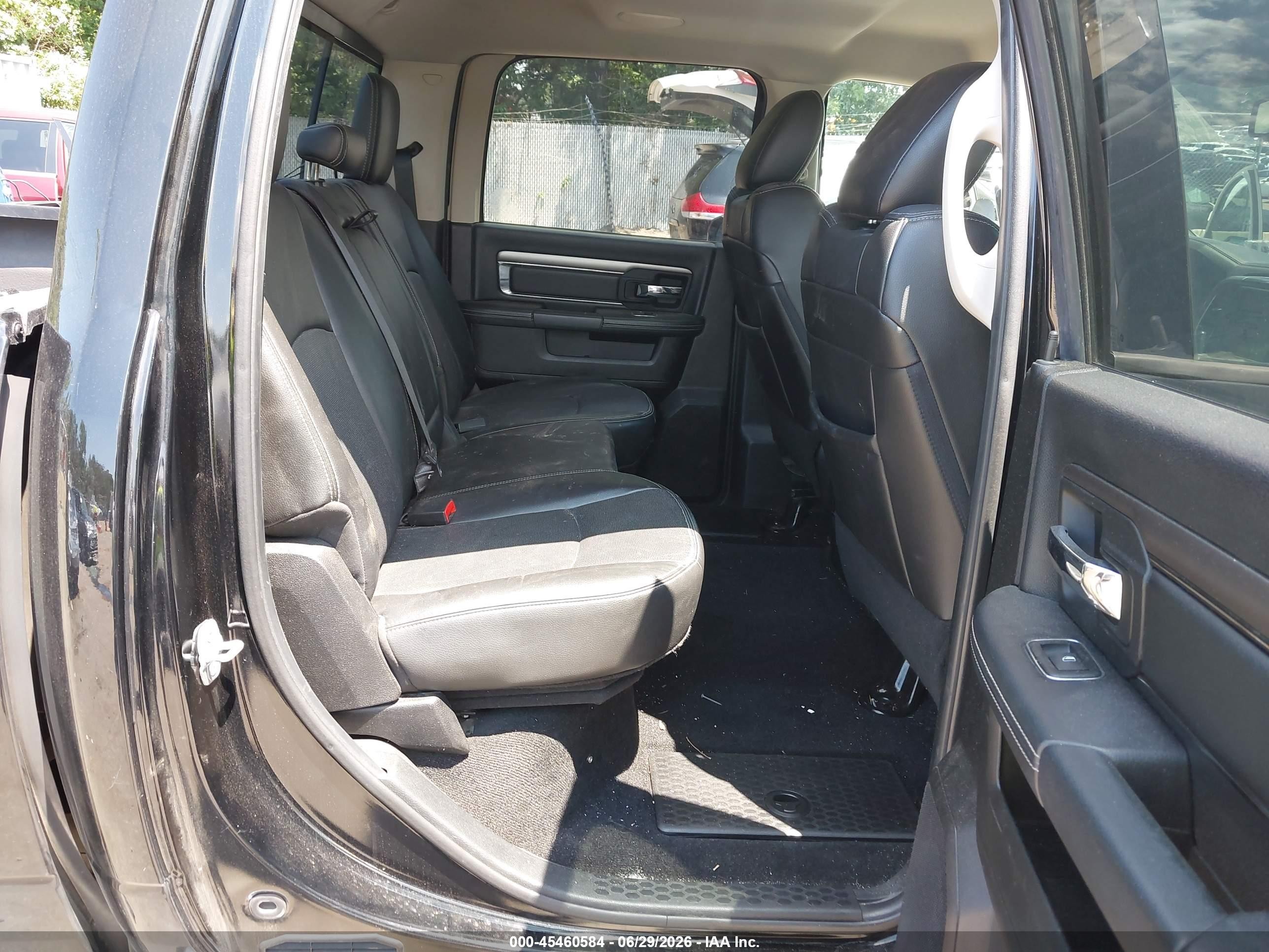 2014 Ram 1500 Sport Черный vin: 1C6RR7UT6ES369863