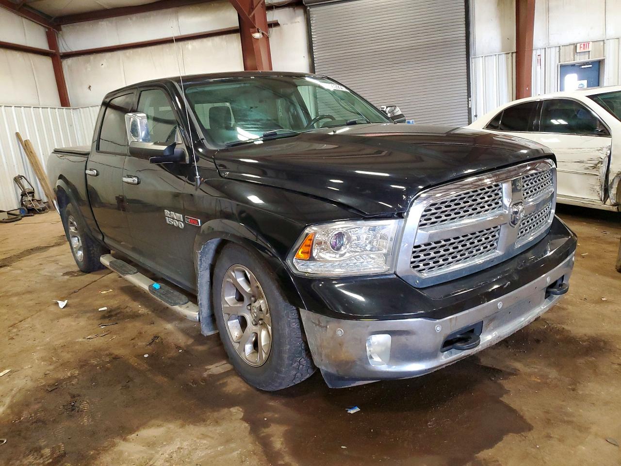 2014 Ram 1500 Laramie Black vin: 1C6RR7VM3ES100212