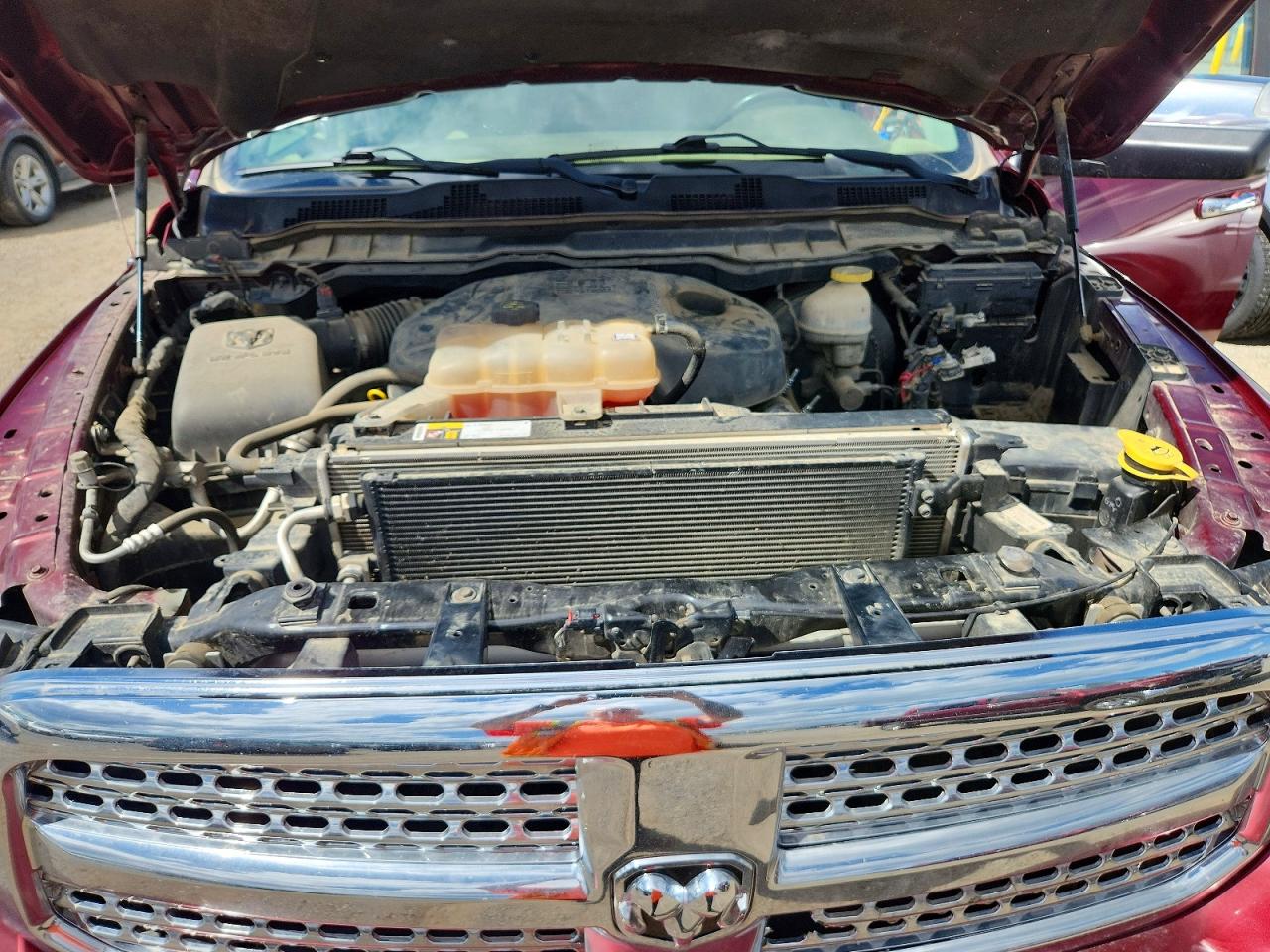 2017 Ram 1500 Laramie Maroon vin: 1C6RR7VM4HS512174