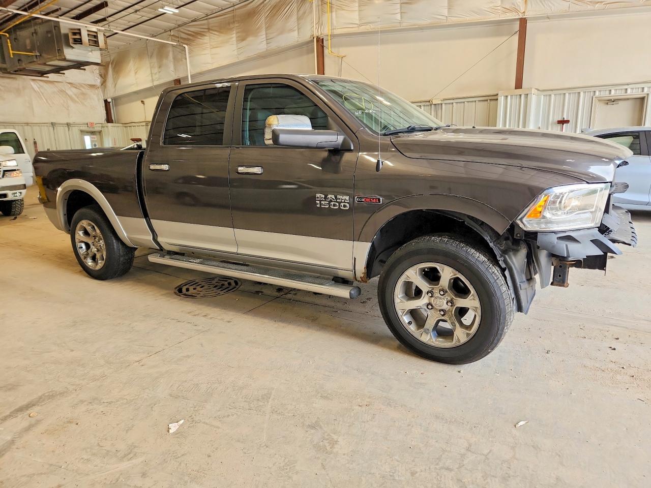 2014 Ram 1500 Laramie Gray vin: 1C6RR7VM5ES265226