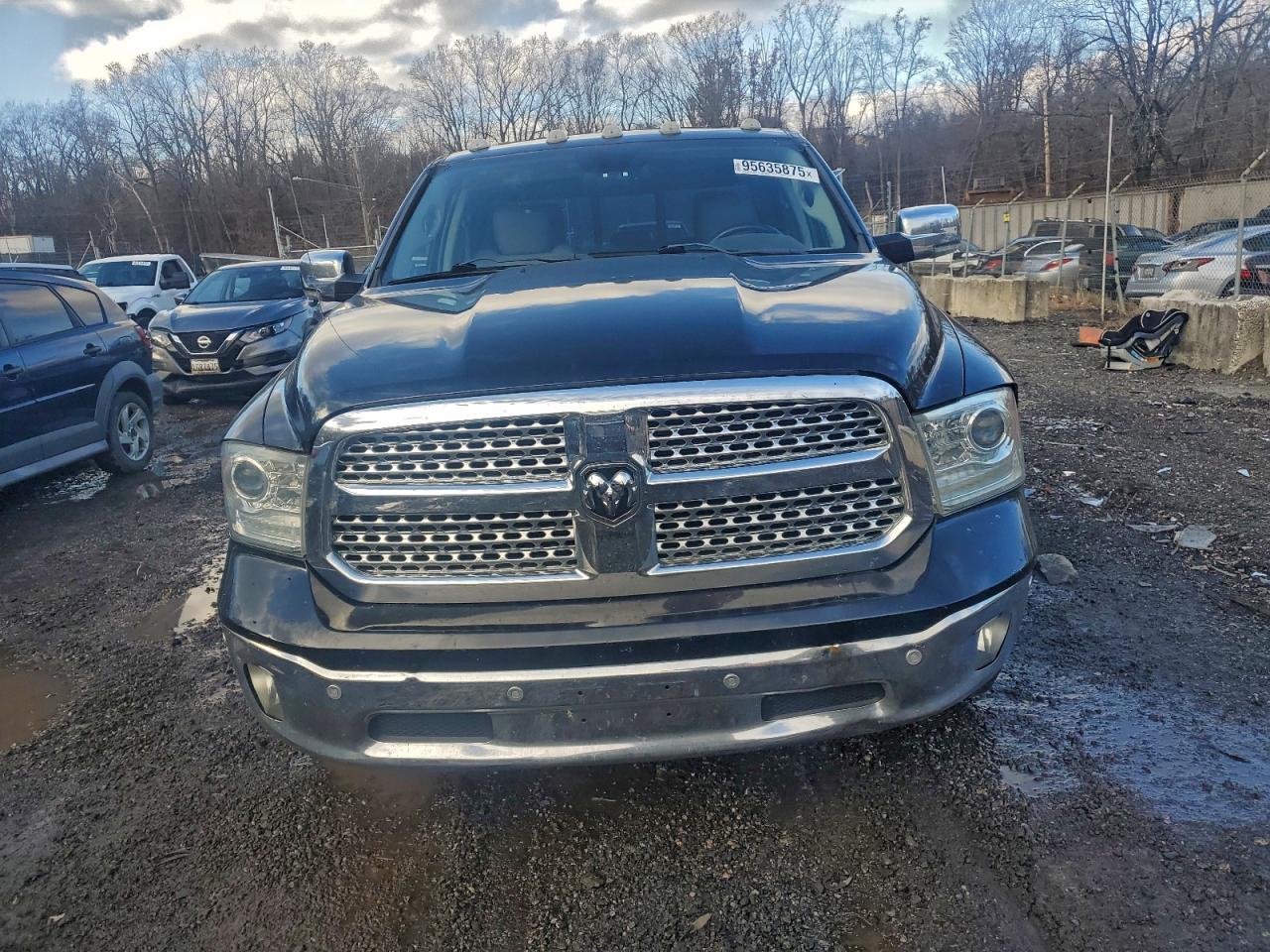 2014 Ram 1500 Laramie Black vin: 1C6RR7VM5ES337574