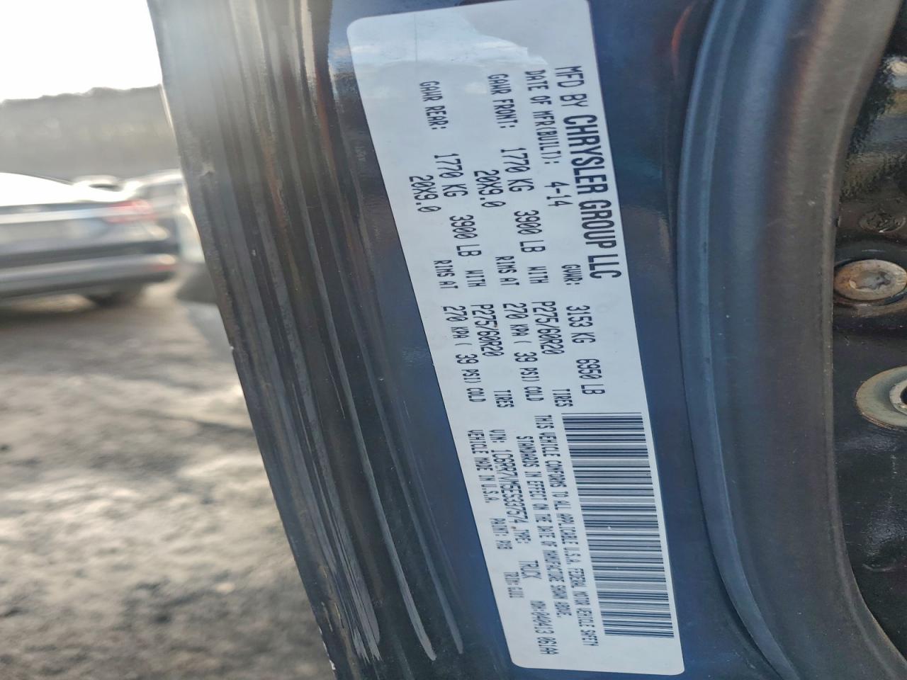 2014 Ram 1500 Laramie Black vin: 1C6RR7VM5ES337574