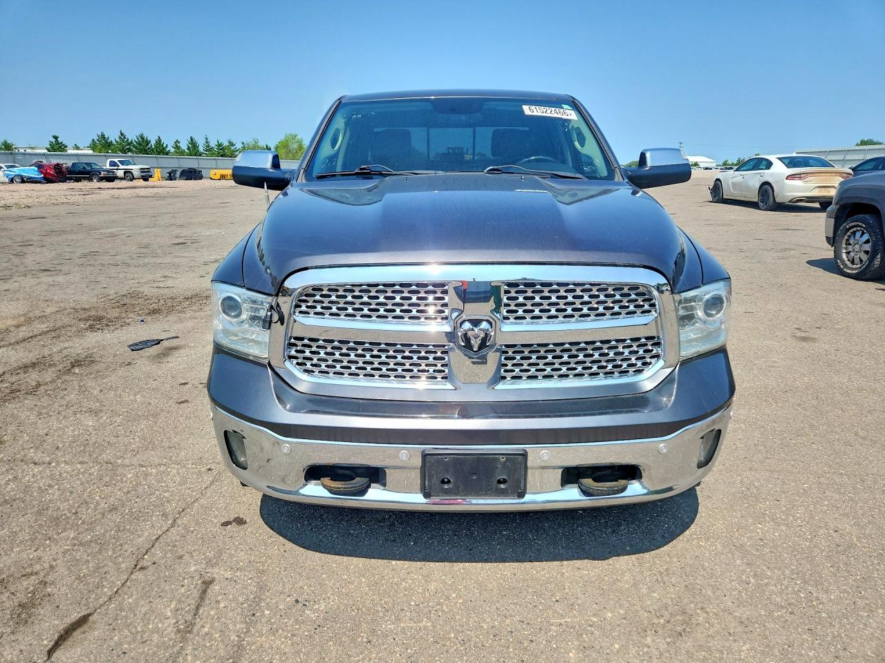 2015 Ram 1500 Laramie Gray vin: 1C6RR7VM6FS663451