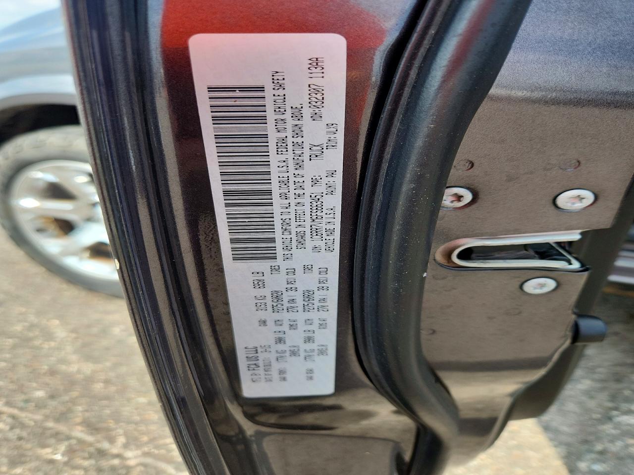 2015 Ram 1500 Laramie Gray vin: 1C6RR7VM6FS663451