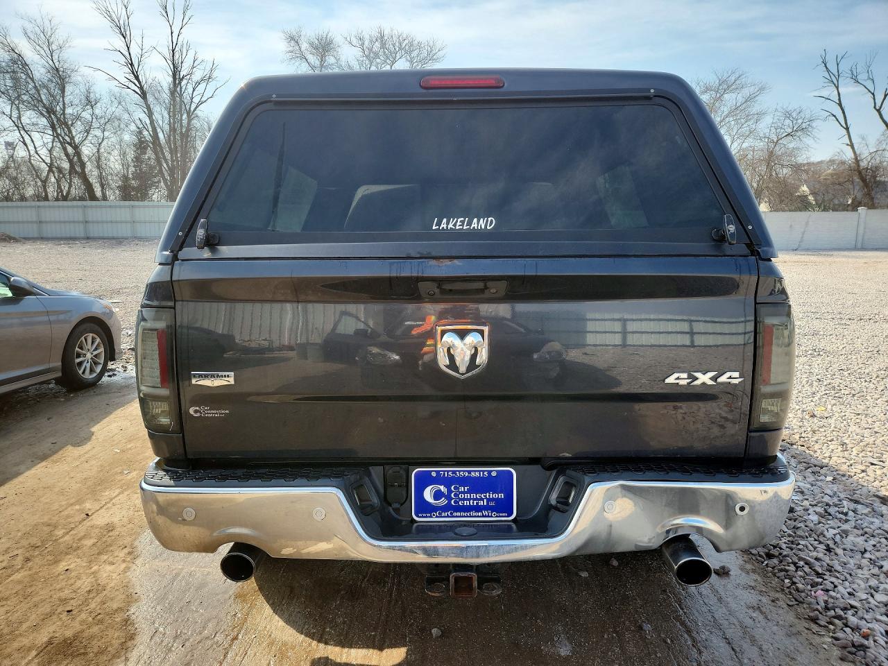 2015 Ram 1500 Laramie Black vin: 1C6RR7VM7FS733586