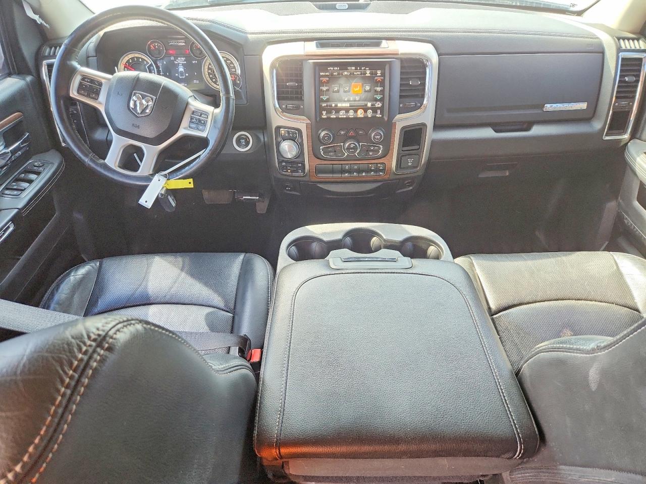 2015 Ram 1500 Laramie Black vin: 1C6RR7VM7FS733586
