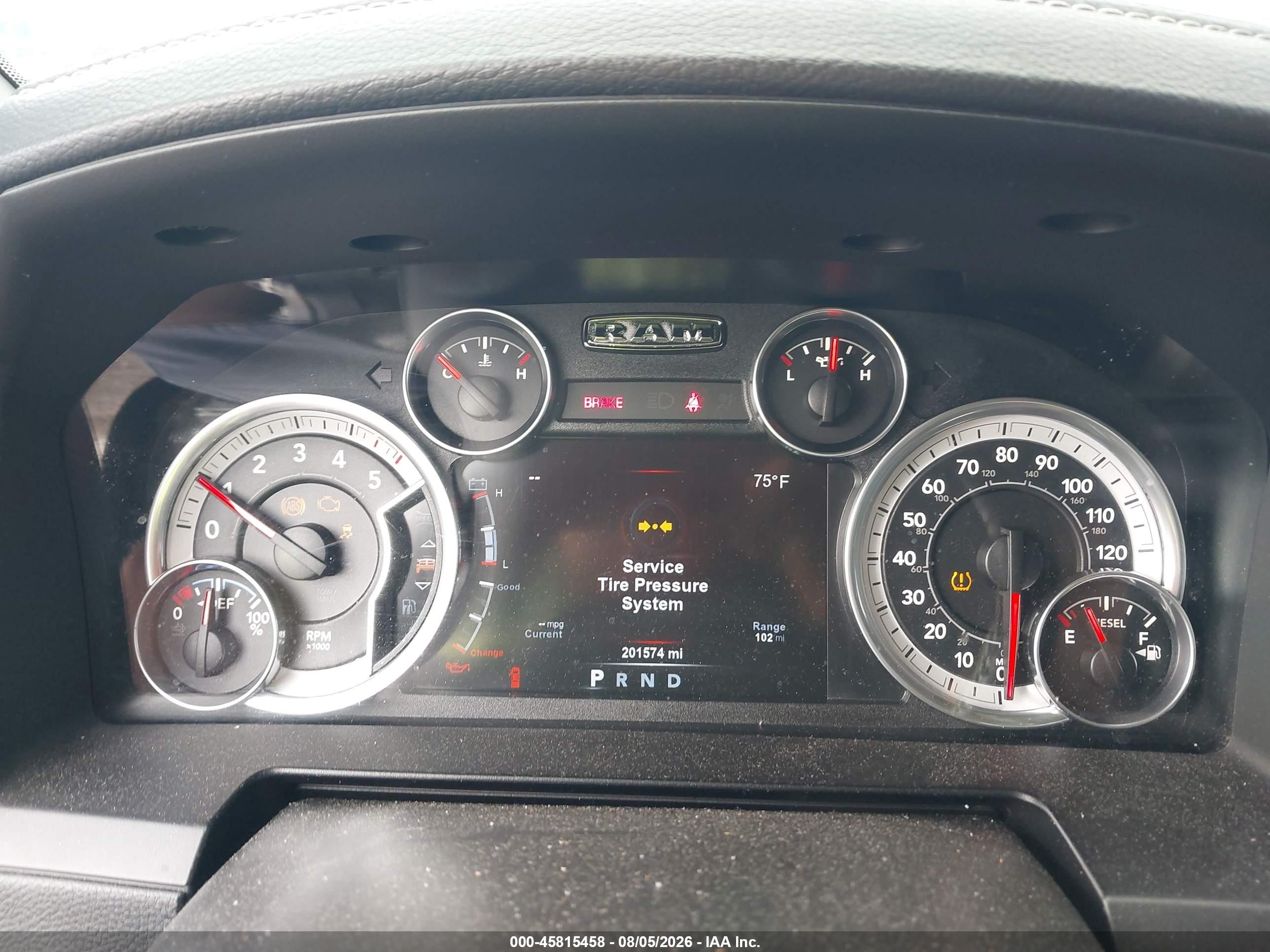 2015 Ram 1500 Laramie Серый vin: 1C6RR7VM8FS557194