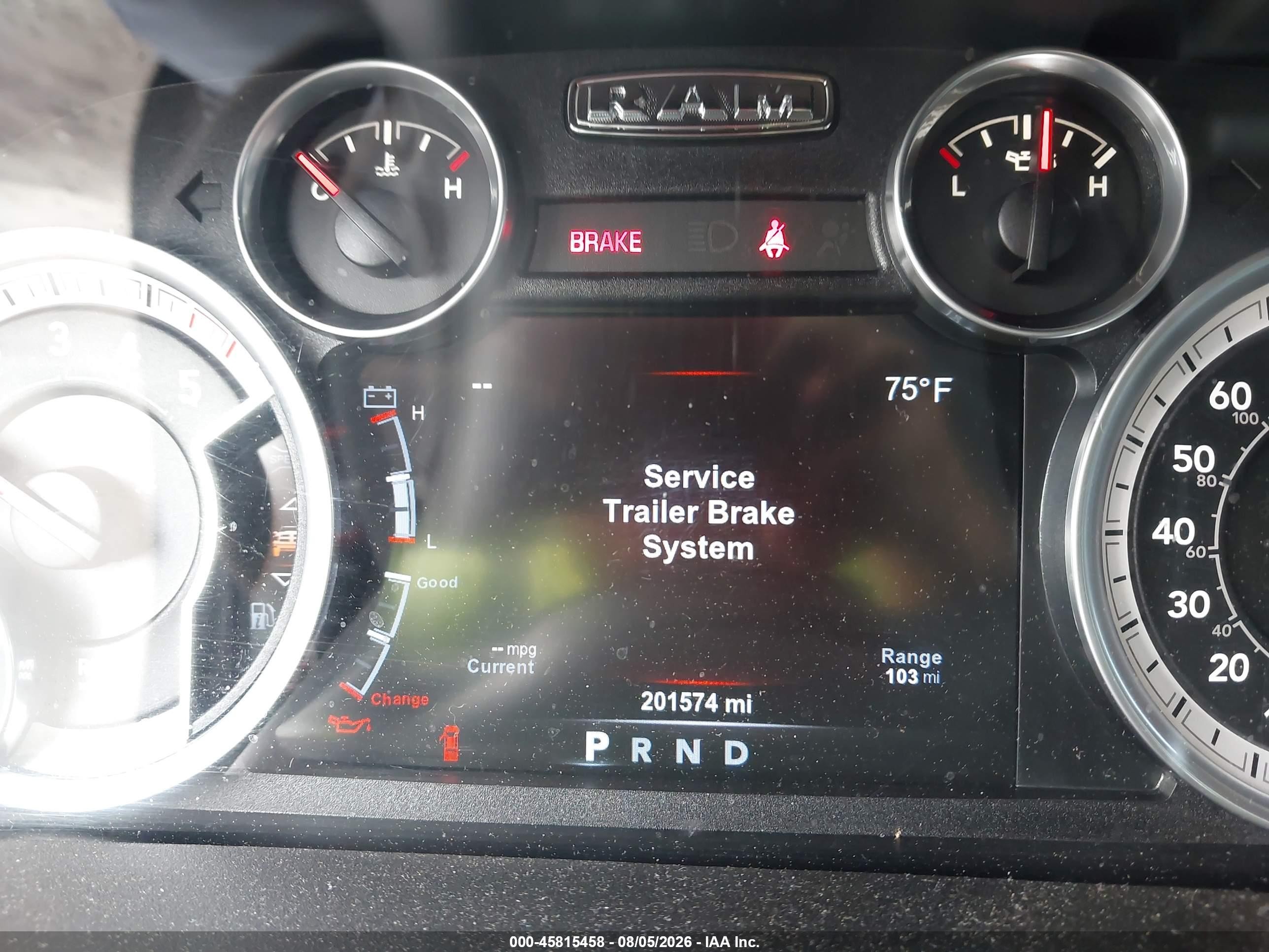 2015 Ram 1500 Laramie Серый vin: 1C6RR7VM8FS557194