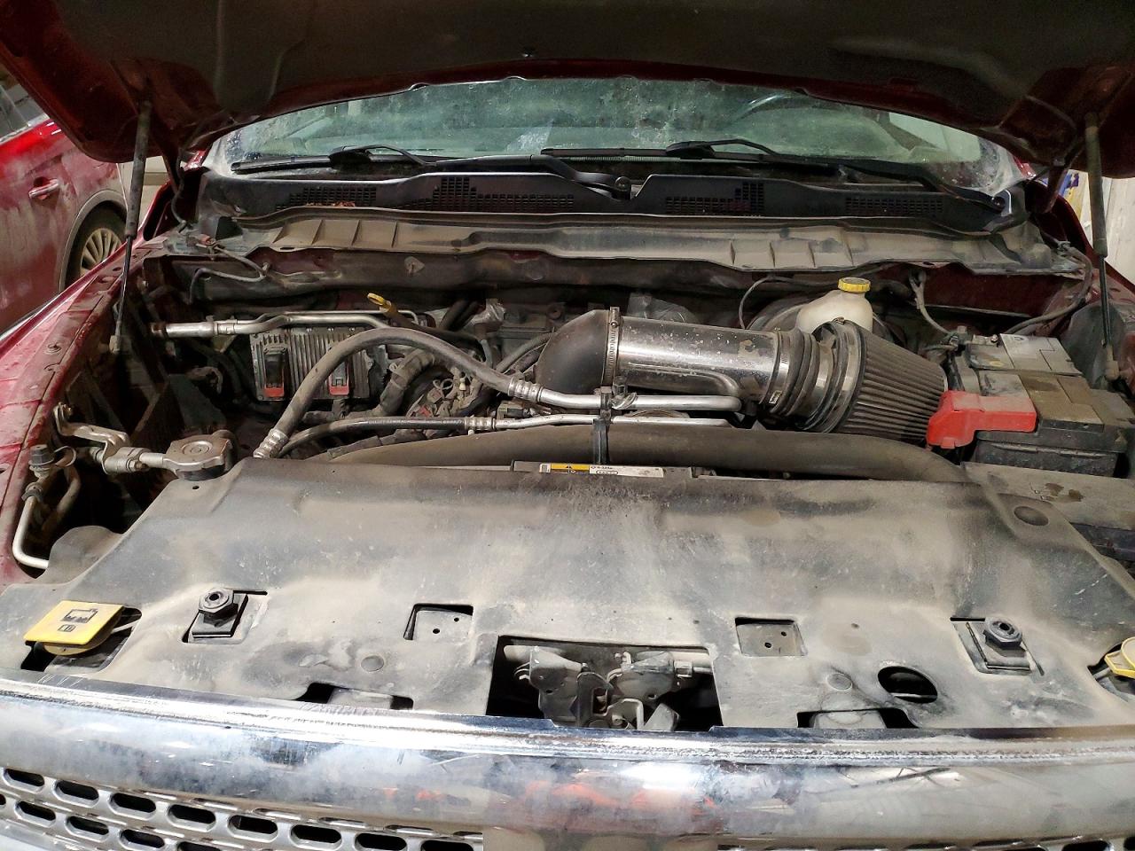 2013 Ram 1500 Laramie Красный vin: 1C6RR7VT3DS663525