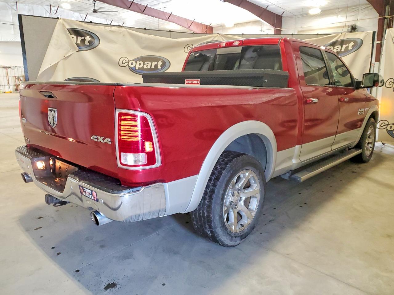 2014 Ram 1500 Laramie Maroon vin: 1C6RR7VT3ES141544