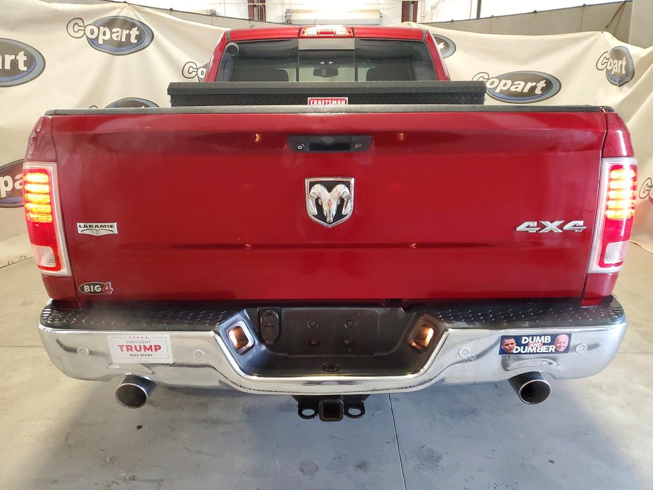 2014 Ram 1500 Laramie Maroon vin: 1C6RR7VT3ES141544
