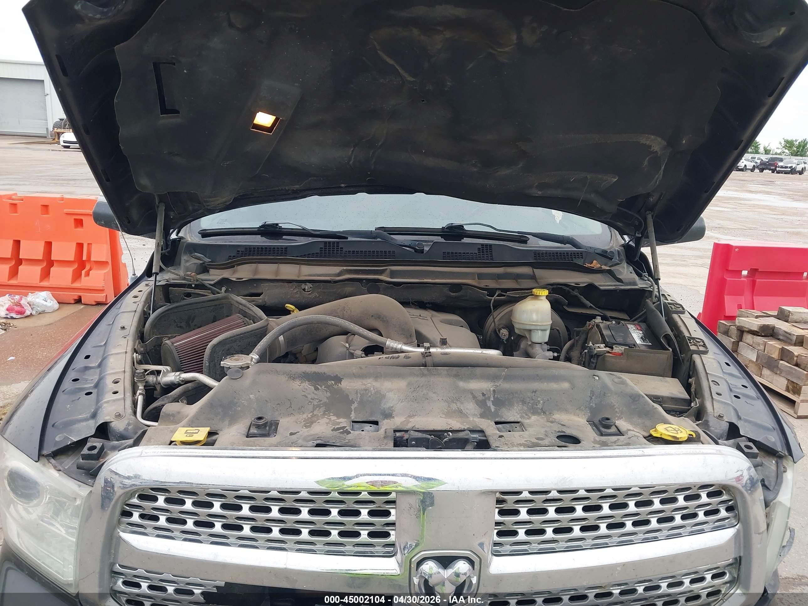 2013 Ram 1500 Laramie Black vin: 1C6RR7VT6DS662711