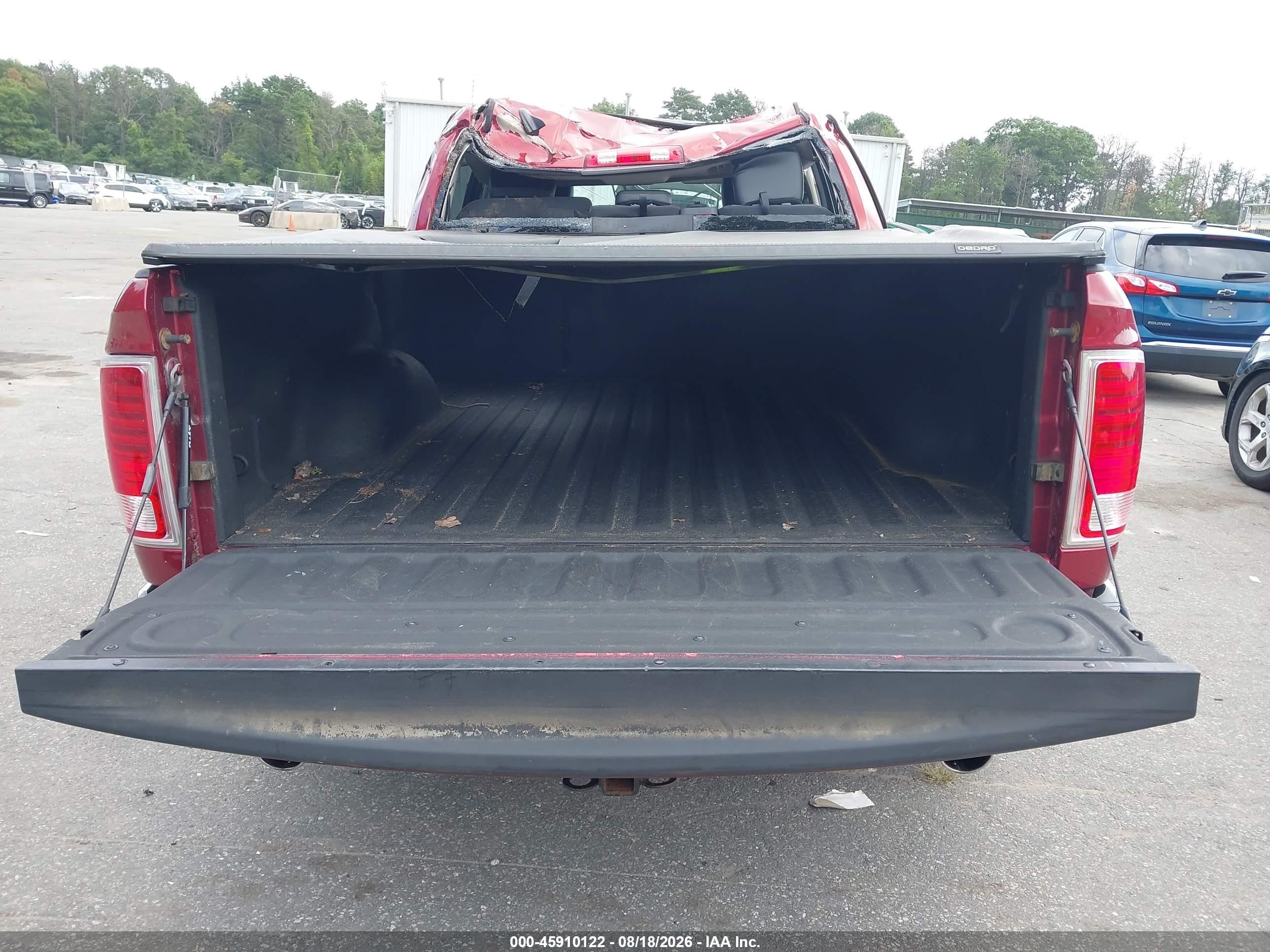 2014 Ram 1500 Laramie Red vin: 1C6RR7VT6ES118808