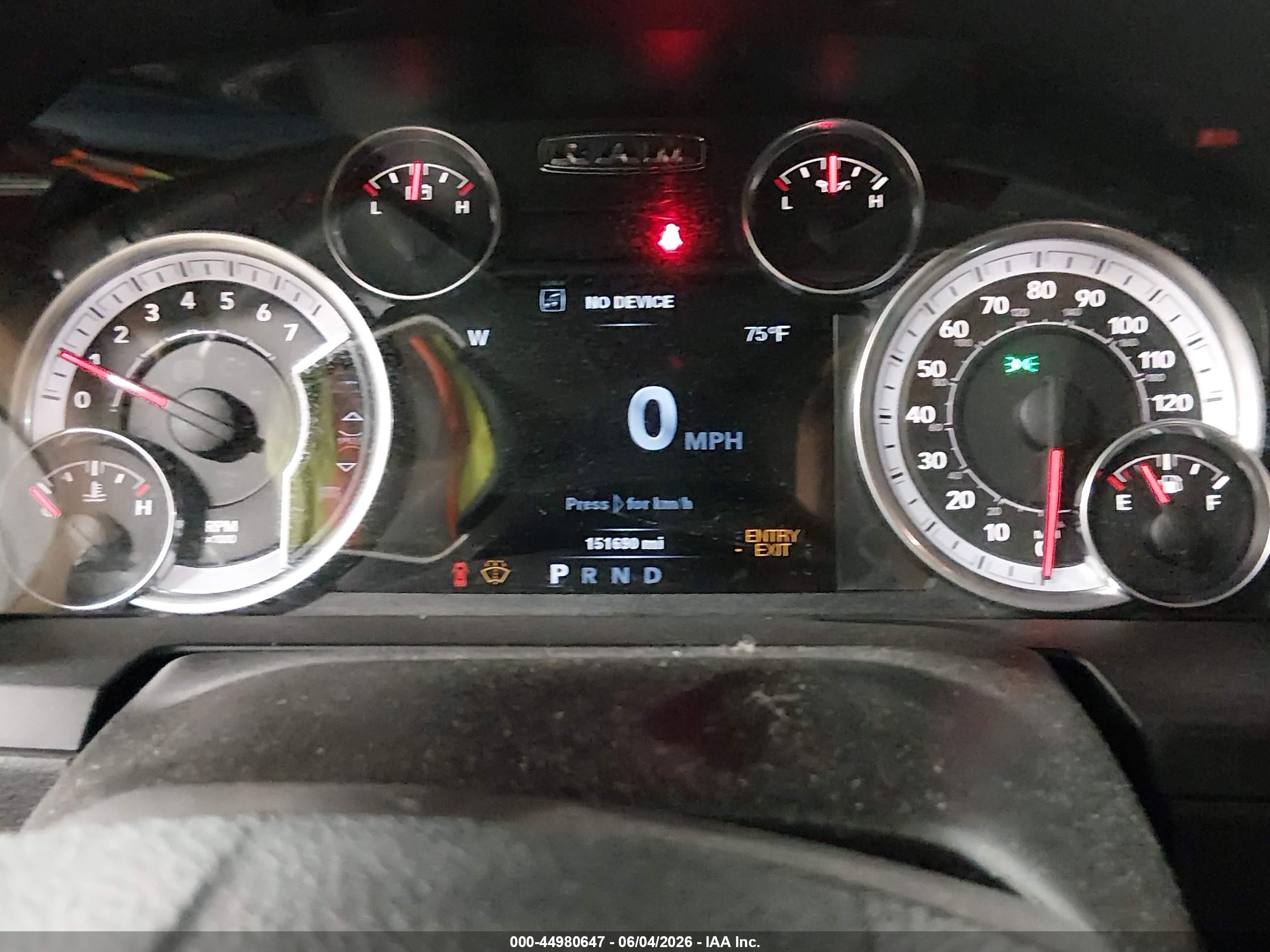 2014 Ram 1500 Laramie Красный vin: 1C6RR7VT7ES143572