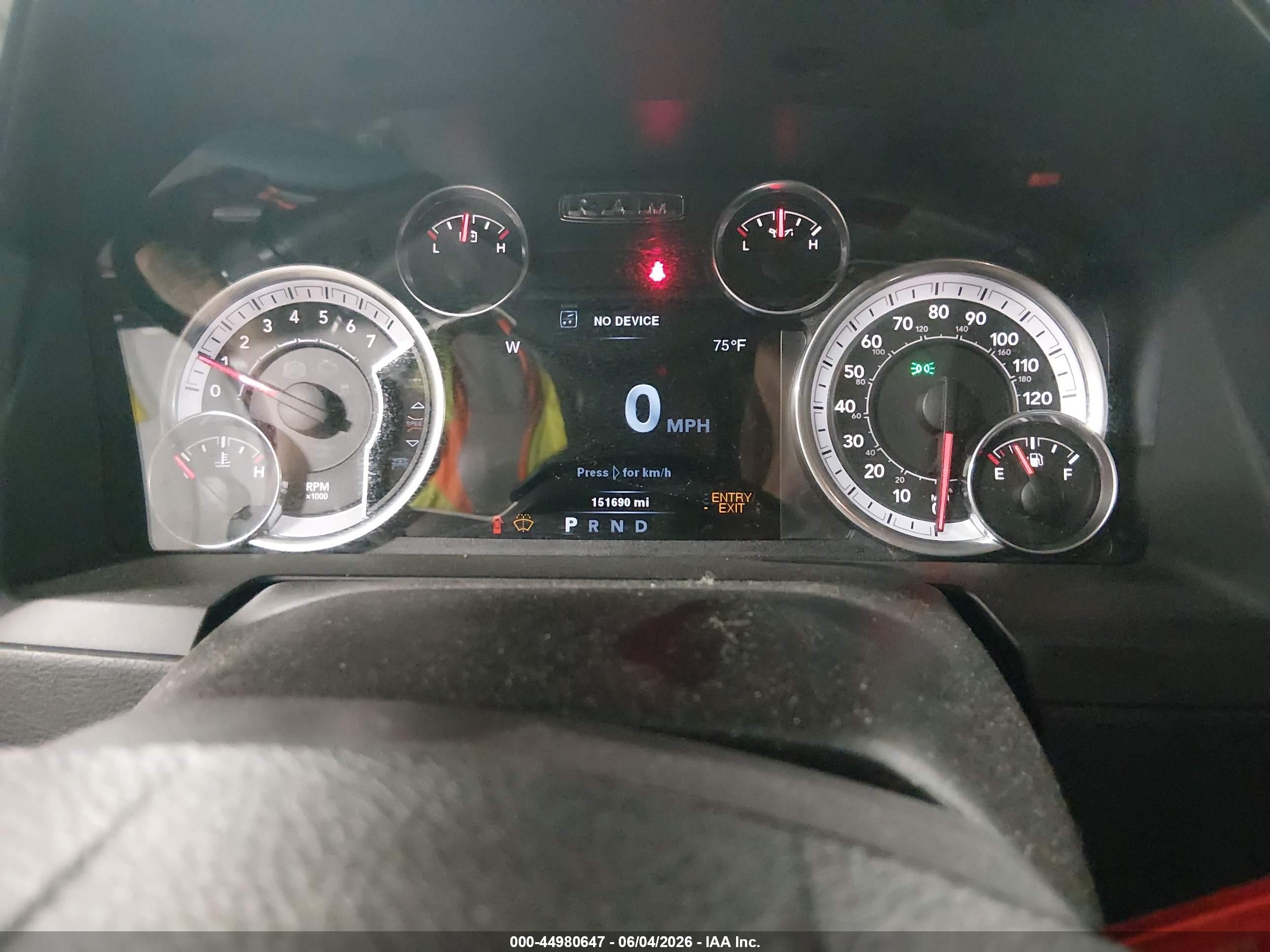 2014 Ram 1500 Laramie Красный vin: 1C6RR7VT7ES143572