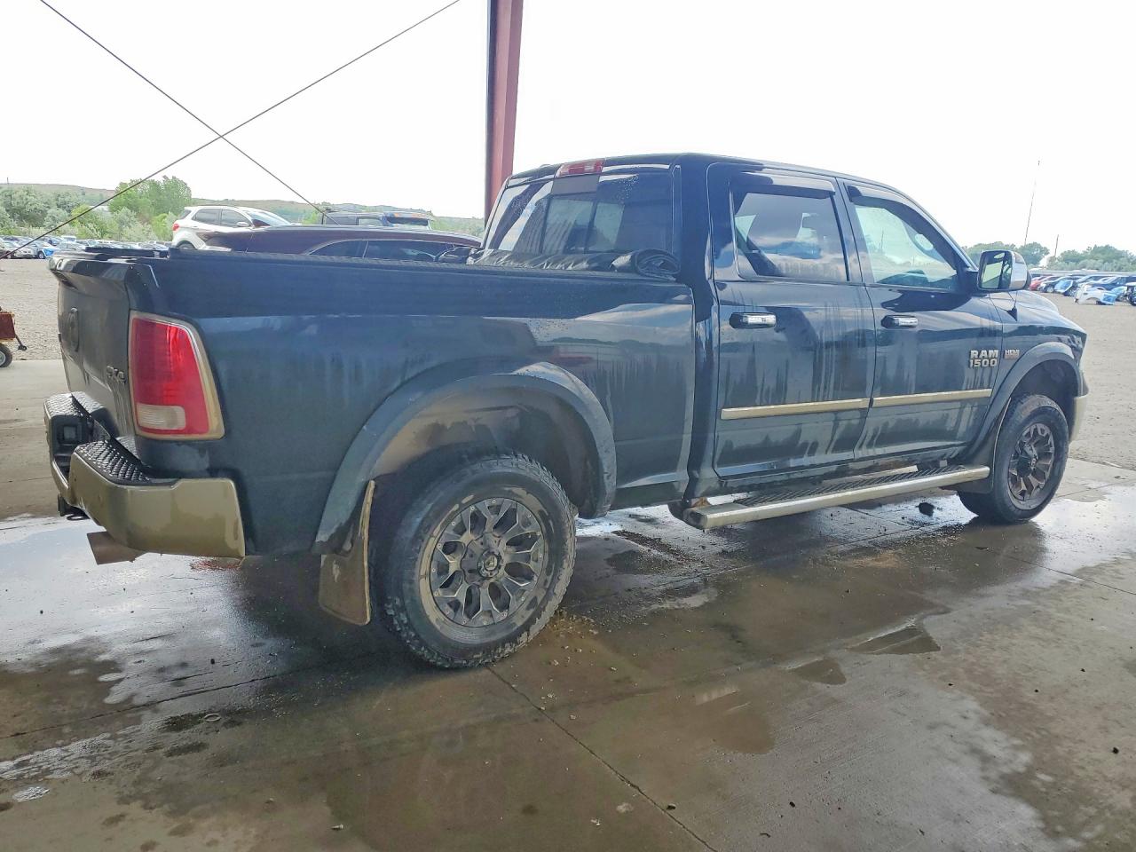 2014 Ram 1500 Laramie Black vin: 1C6RR7VT8ES250307