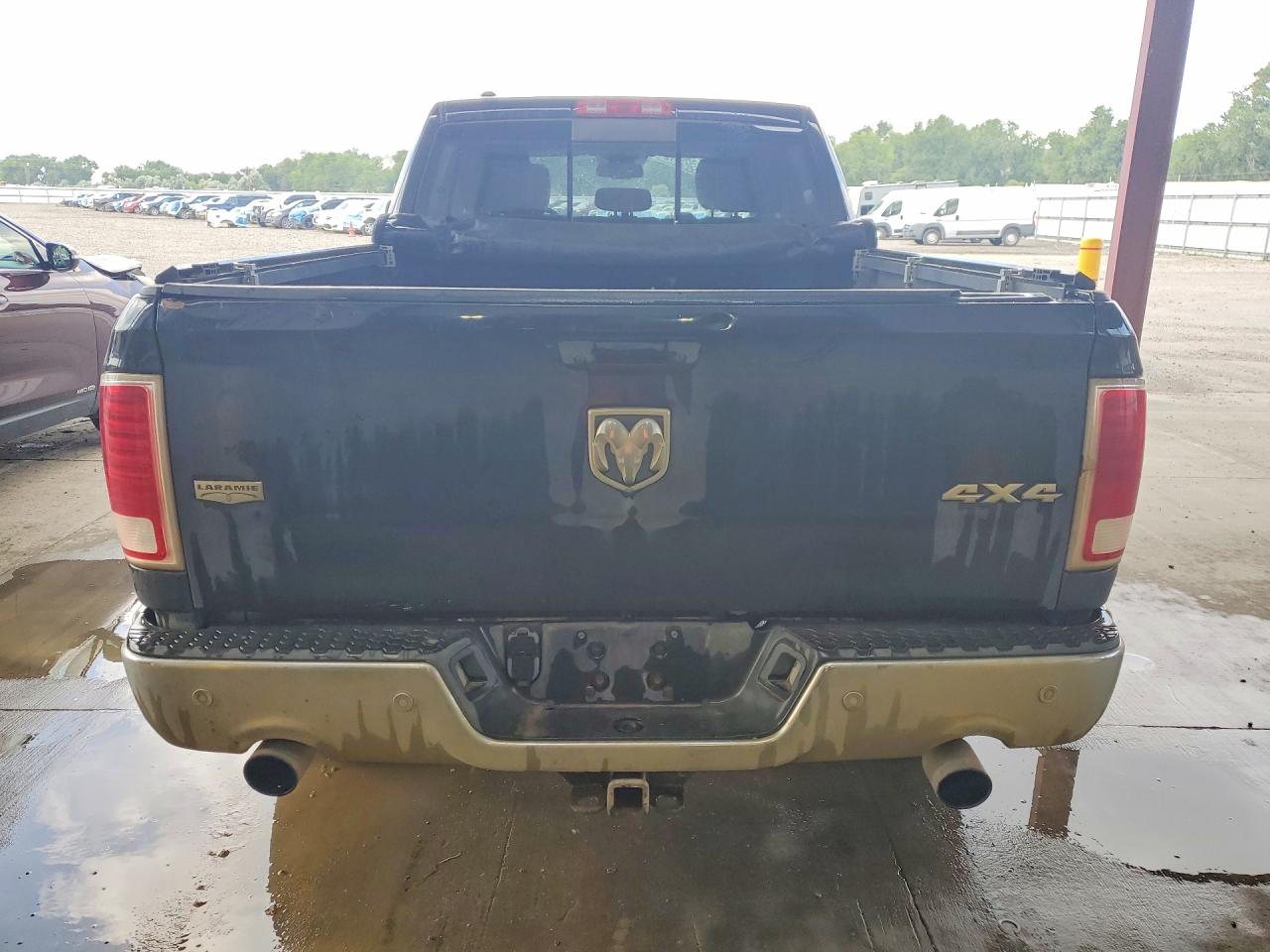 2014 Ram 1500 Laramie Black vin: 1C6RR7VT8ES250307