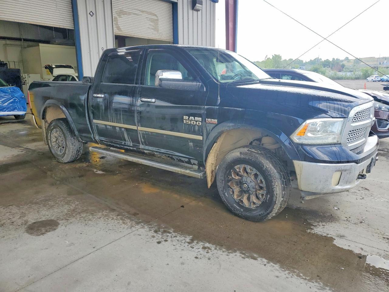 2014 Ram 1500 Laramie Black vin: 1C6RR7VT8ES250307