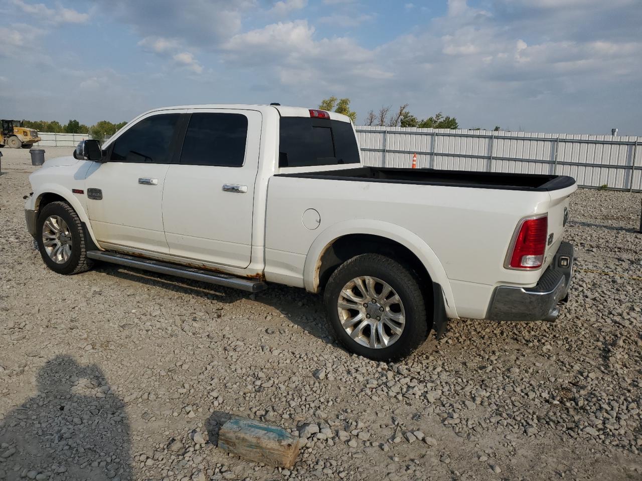 2015 Ram 1500 Longhorn White vin: 1C6RR7WM1FS679393