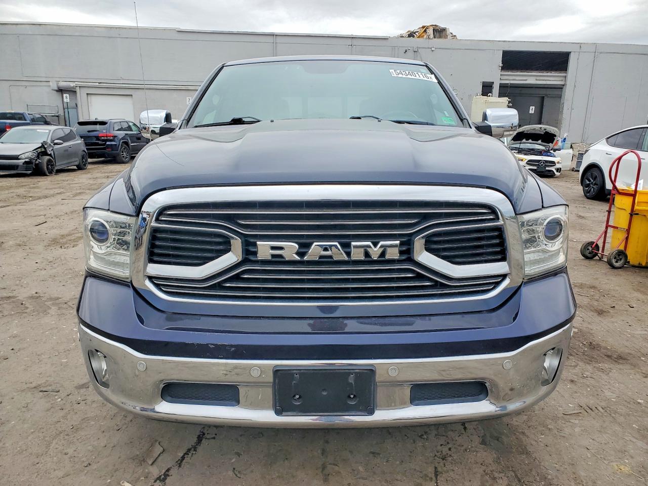 2016 Ram 1500 Longhorn Blue vin: 1C6RR7WM6GS153648