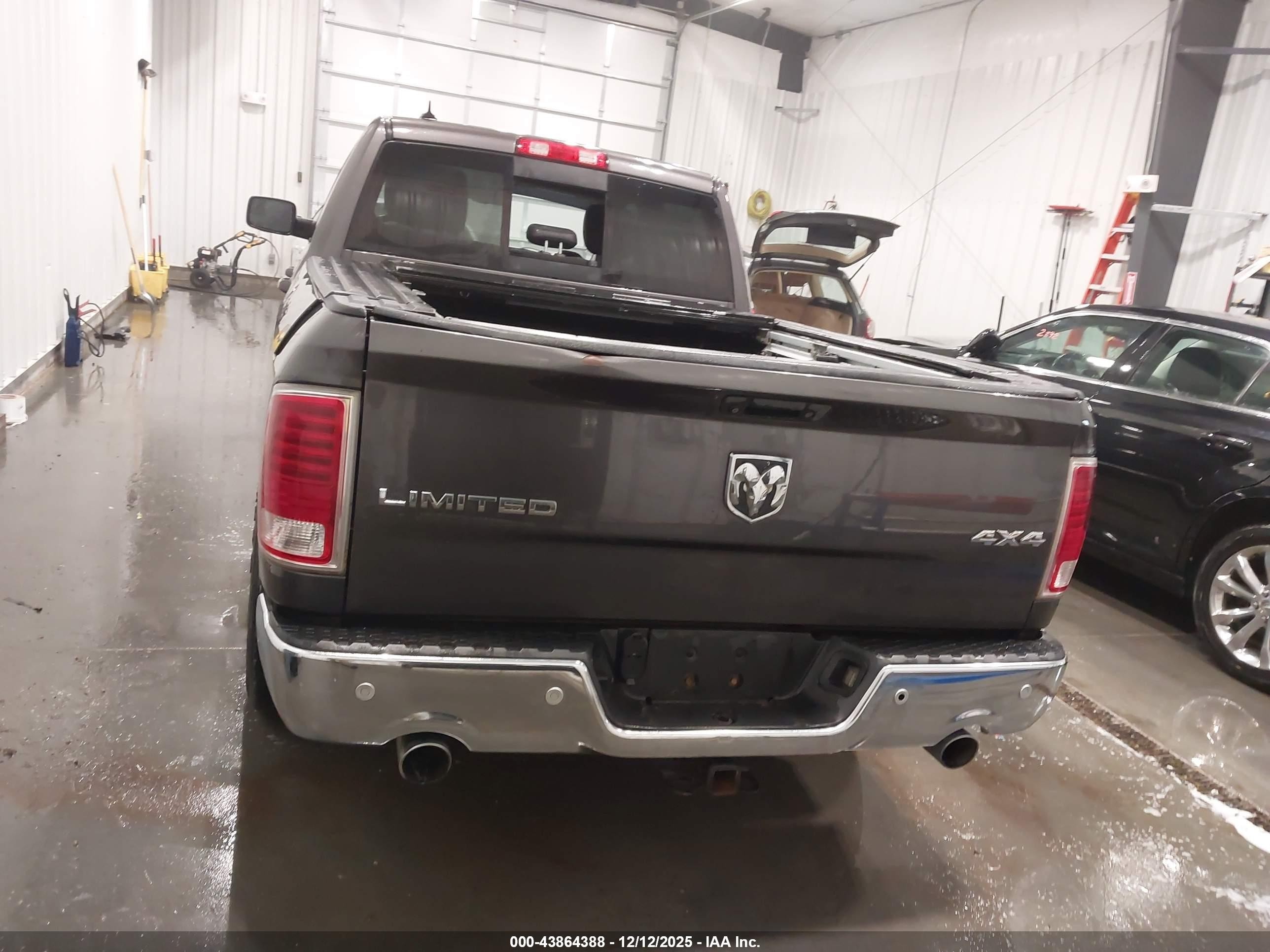 2014 Ram 1500 Longhorn Limited Gray vin: 1C6RR7WT4ES320982