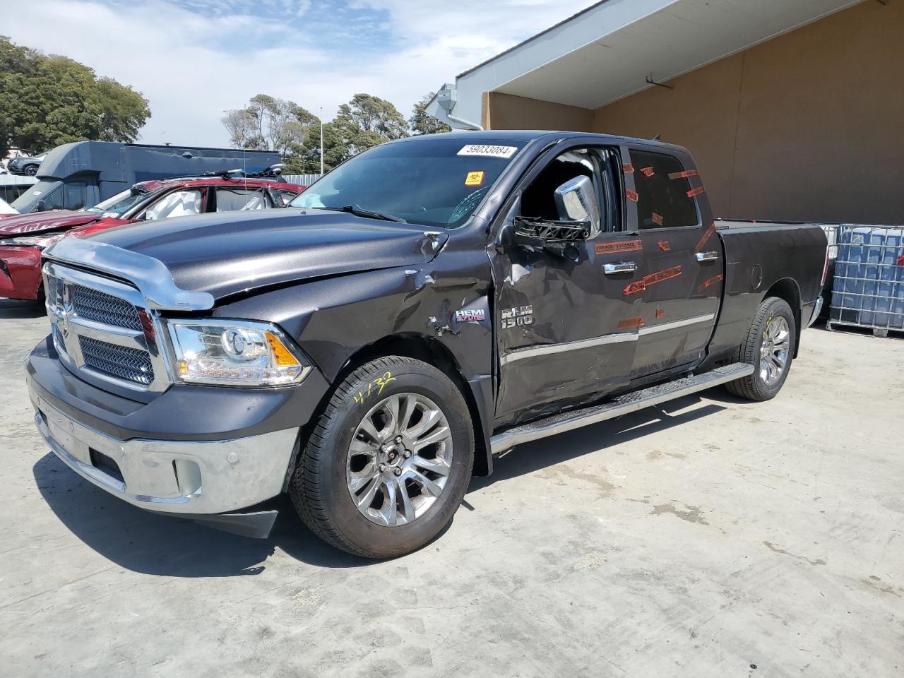 2014 Ram 1500 Longhorn Gray vin: 1C6RR7WT5ES321123