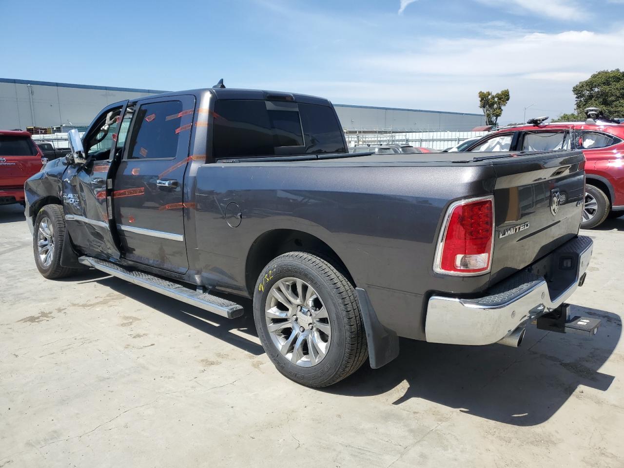 2014 Ram 1500 Longhorn Gray vin: 1C6RR7WT5ES321123