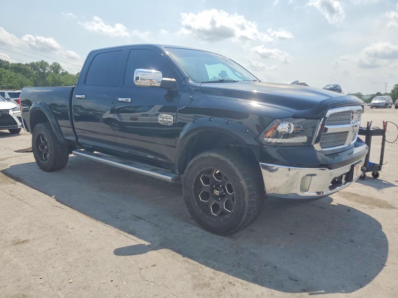 2014 Ram 1500 Longhorn Black vin: 1C6RR7WT5ES346216