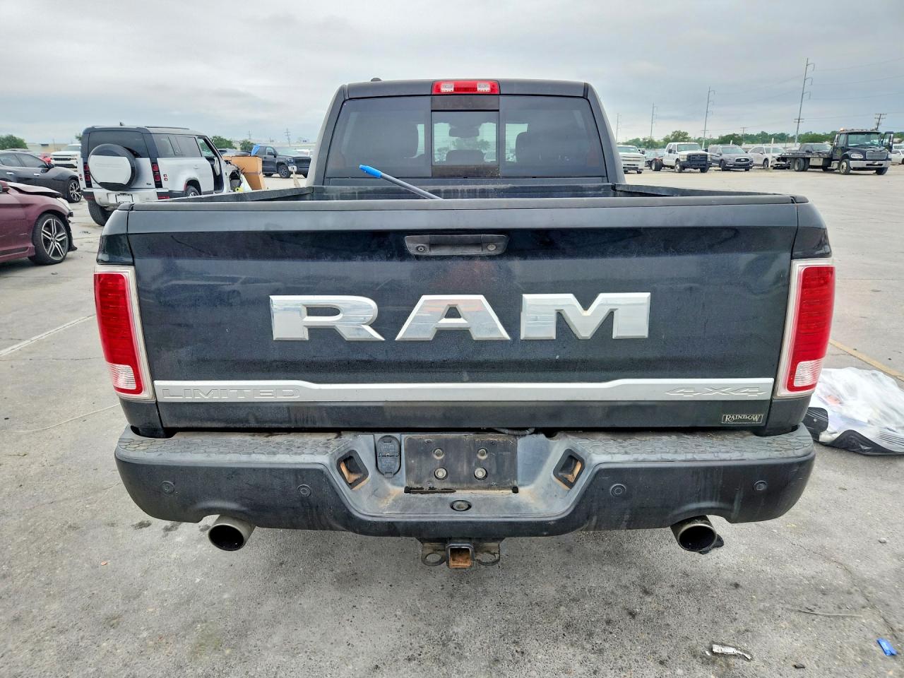 2015 Ram 1500 Longhorn Black vin: 1C6RR7WT5FS730028
