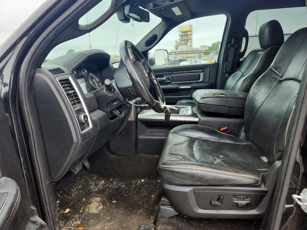 2015 Ram 1500 Longhorn Black vin: 1C6RR7WT5FS730028