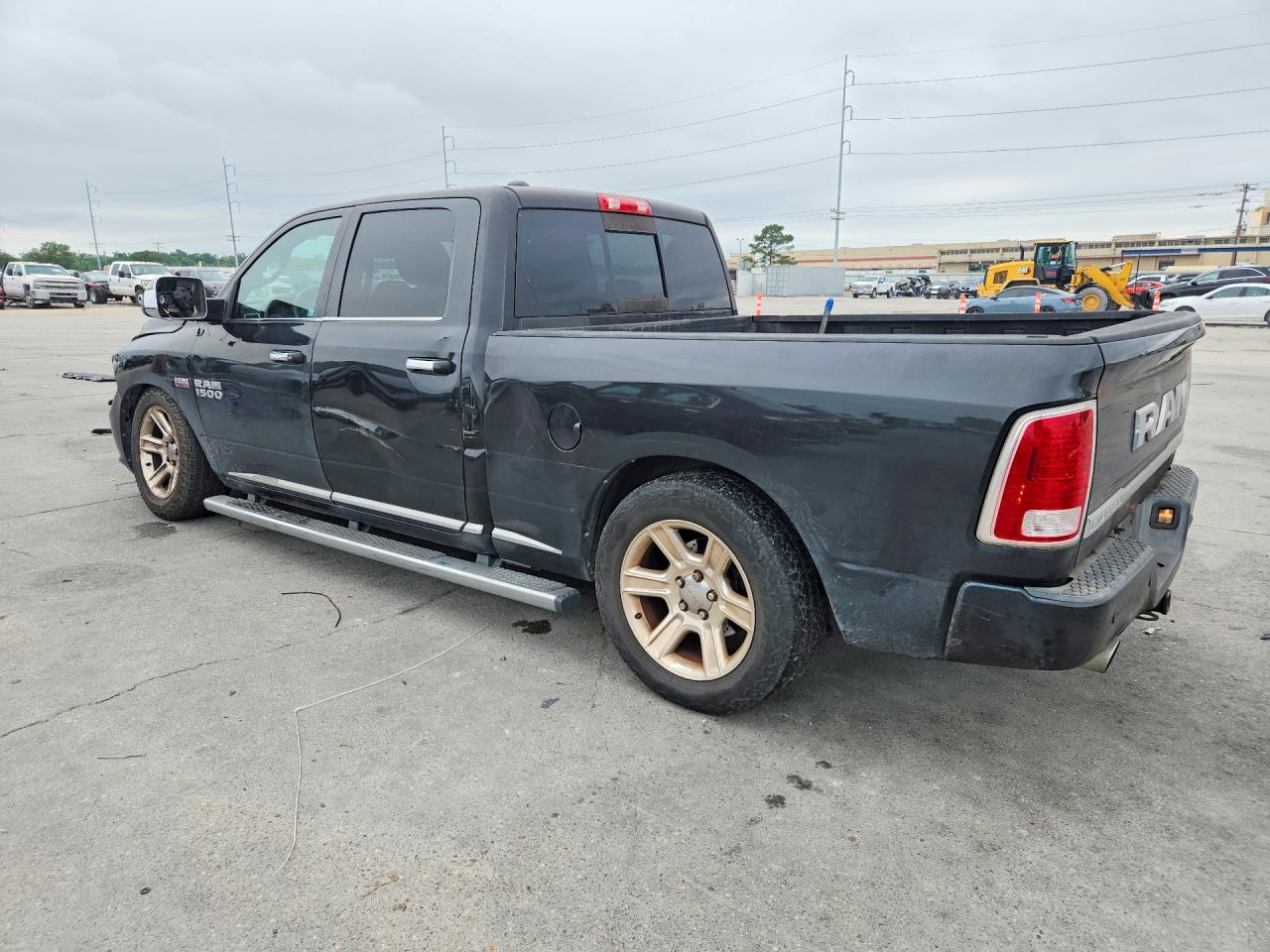 2015 Ram 1500 Longhorn Black vin: 1C6RR7WT5FS730028