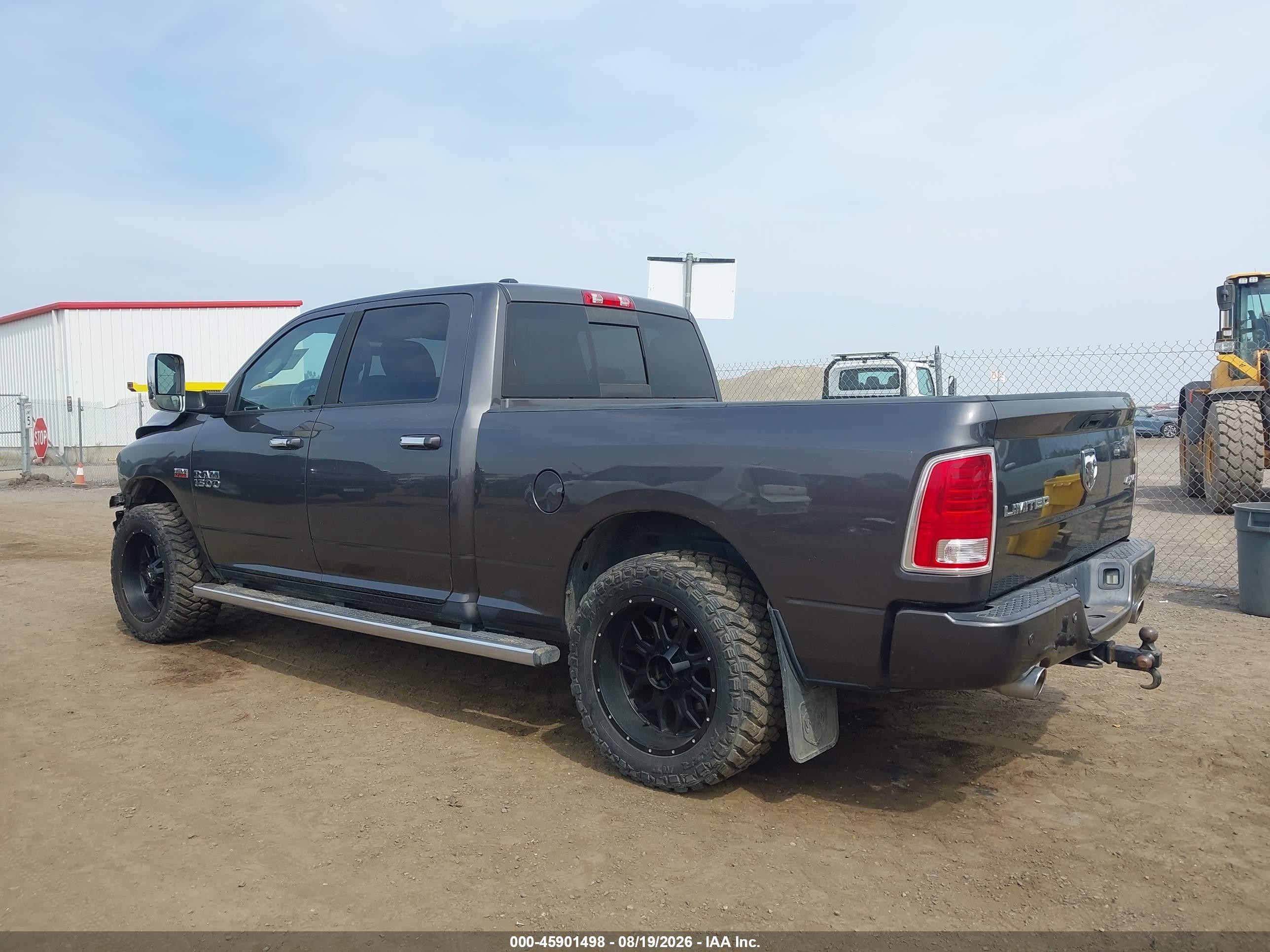 2014 Ram 1500 Longhorn Gray vin: 1C6RR7WT7ES418131