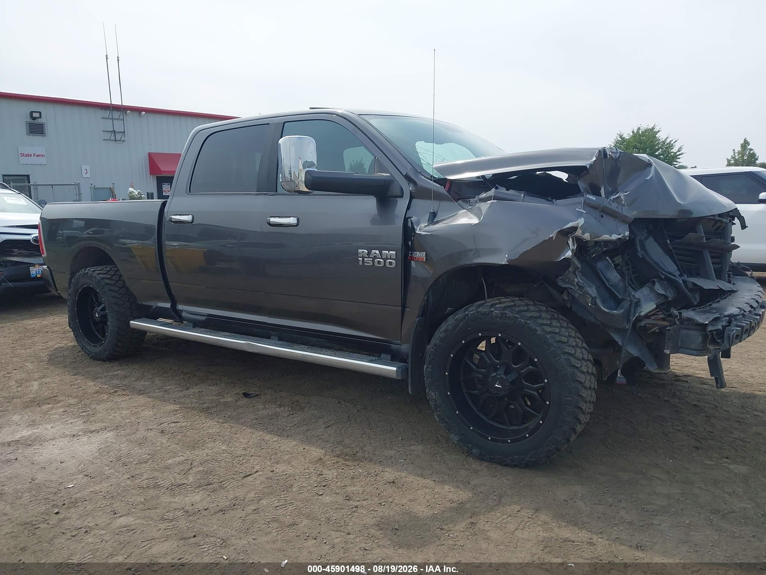 2014 Ram 1500 Longhorn Gray vin: 1C6RR7WT7ES418131