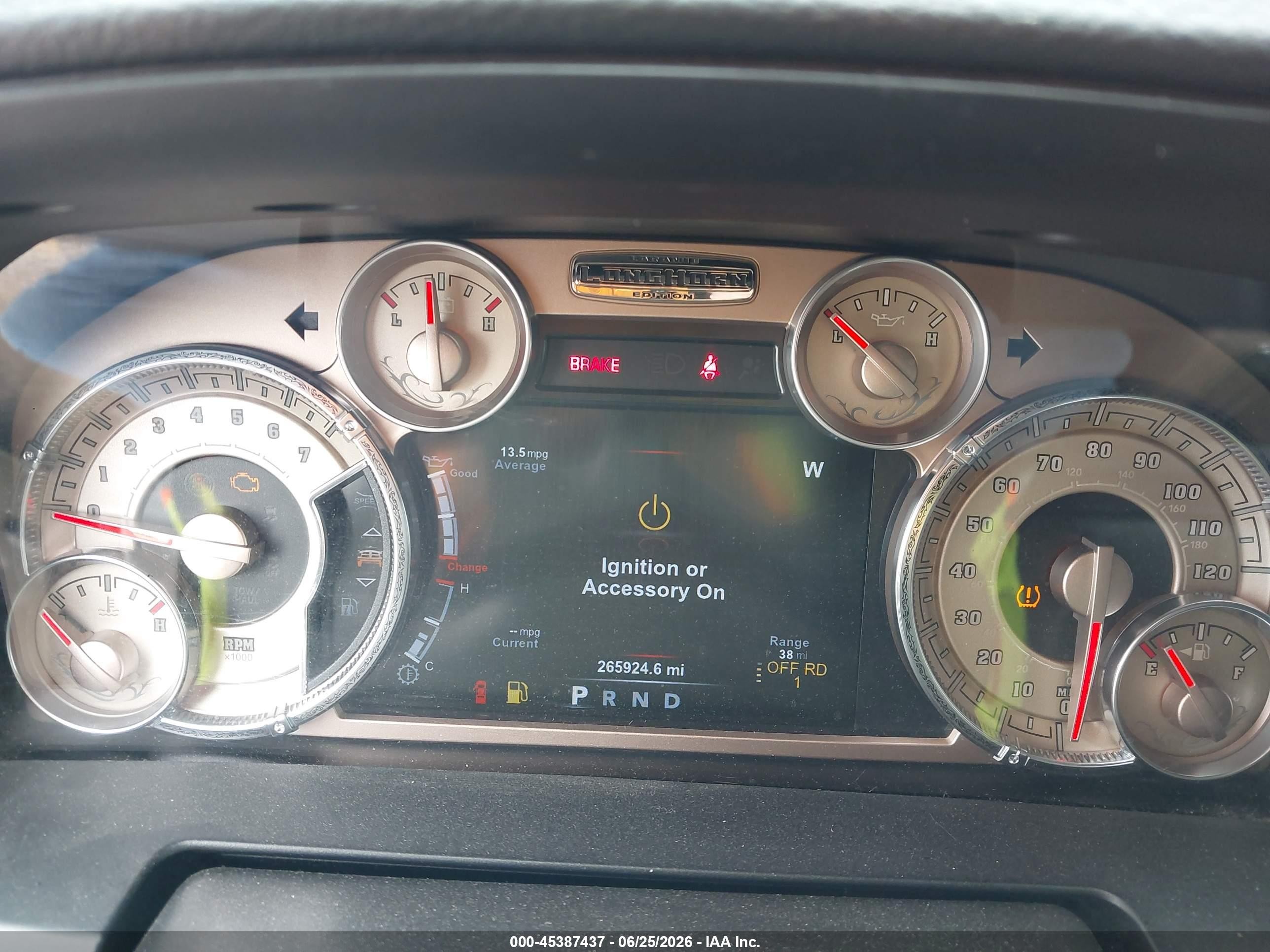 2015 Ram 1500 Laramie Longhorn Gray vin: 1C6RR7WT9FS538739