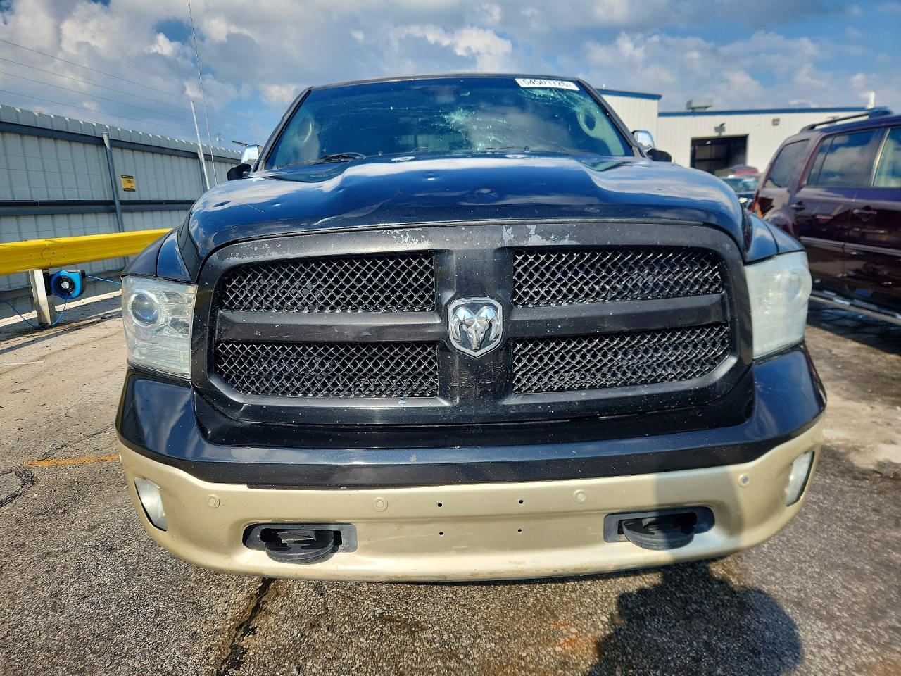 2015 Ram 1500 Longhorn Black vin: 1C6RR7WTXFS759752