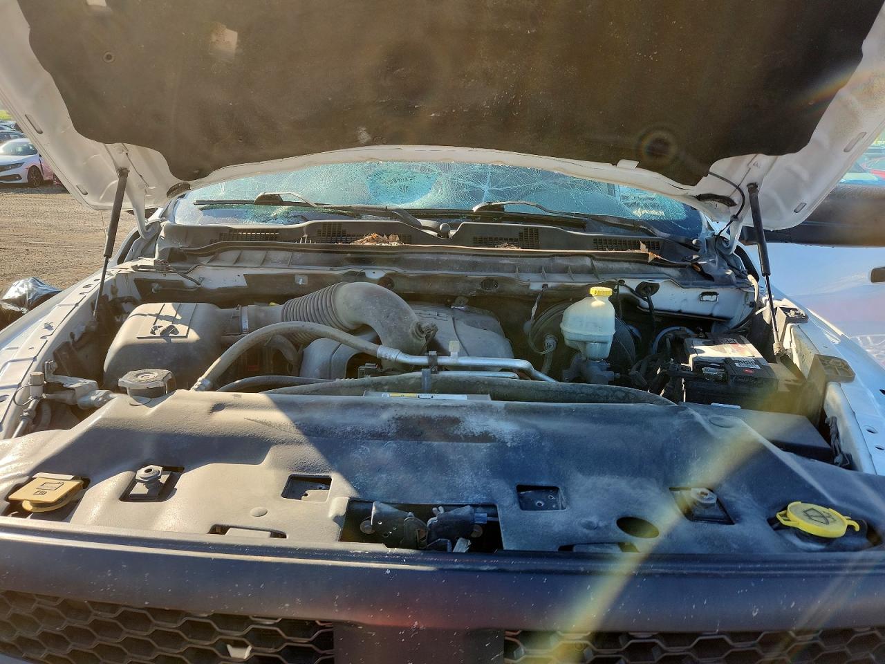 2014 Ram 1500 Ssv White vin: 1C6RR7XT1ES418494