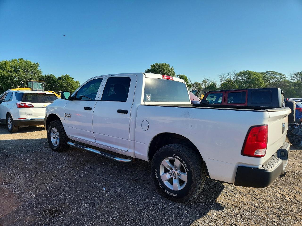 2014 Ram 1500 Ssv White vin: 1C6RR7XT1ES418494