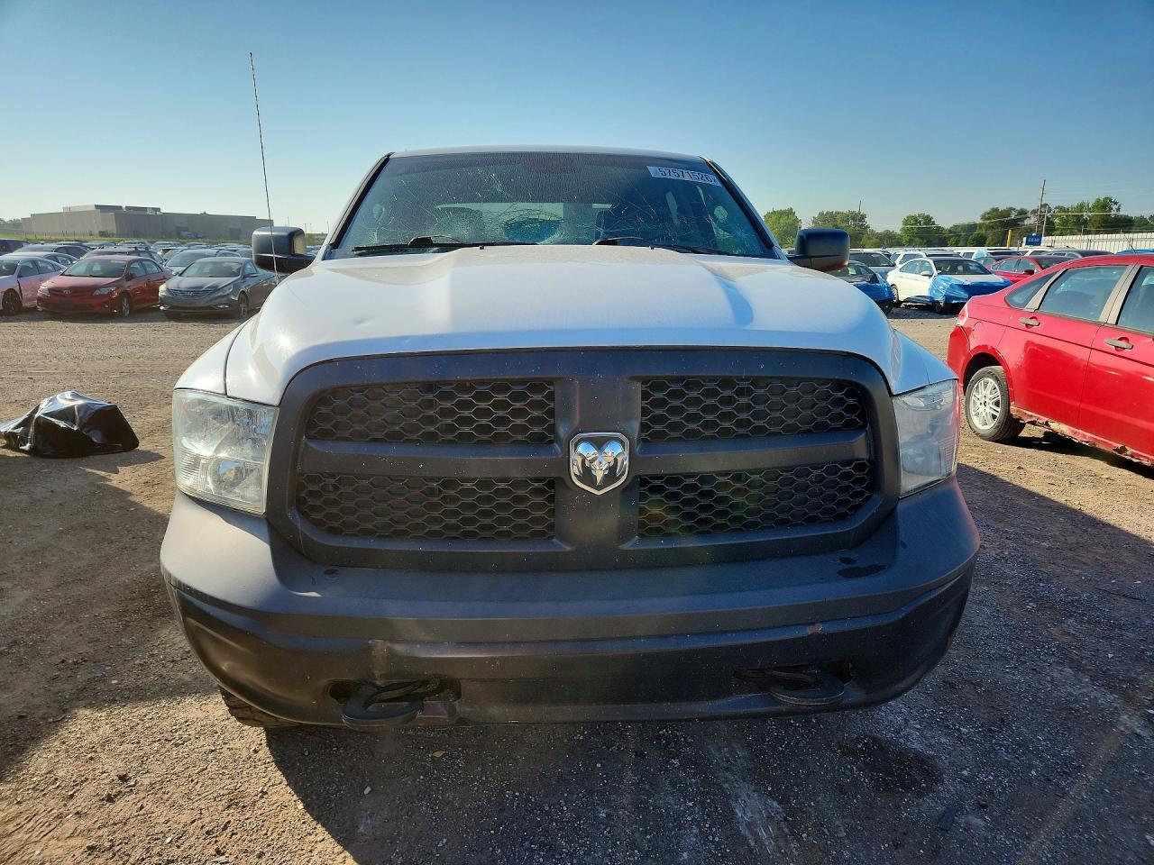 2014 Ram 1500 Ssv White vin: 1C6RR7XT1ES418494
