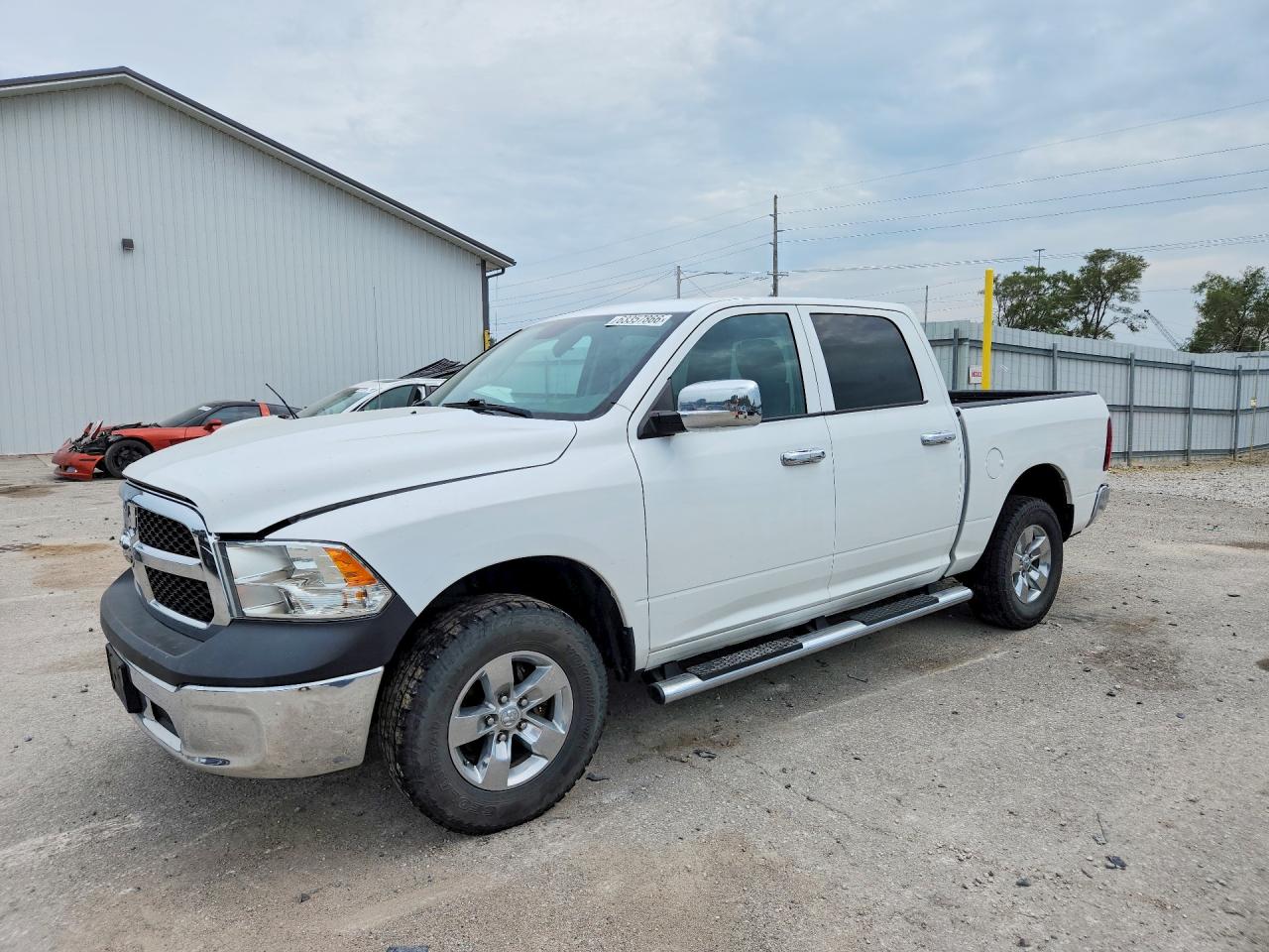 2016 Ram 1500 Ssv Белый vin: 1C6RR7XT2GS346711