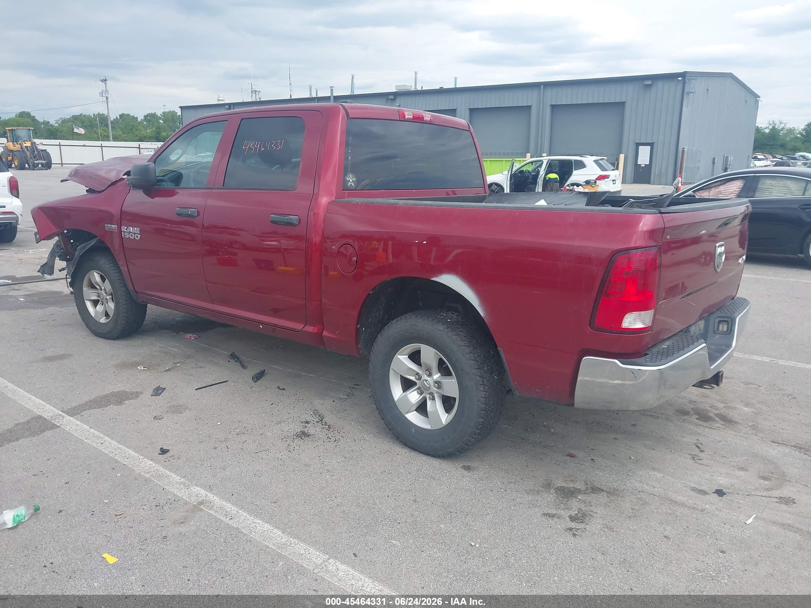 2015 Ram 1500 Ssv Red vin: 1C6RR7XT9FS545754