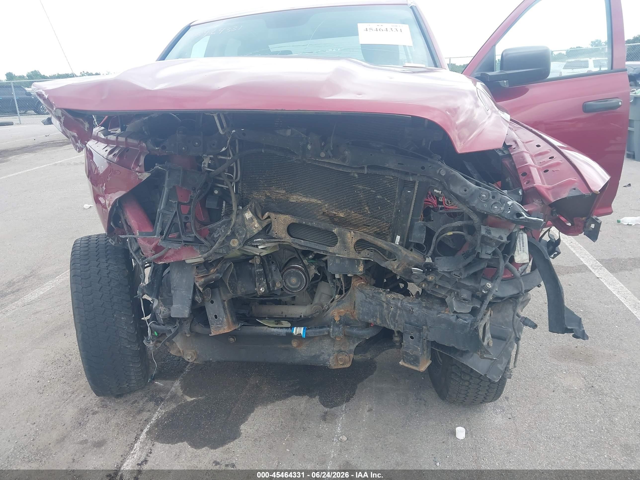 2015 Ram 1500 Ssv Red vin: 1C6RR7XT9FS545754