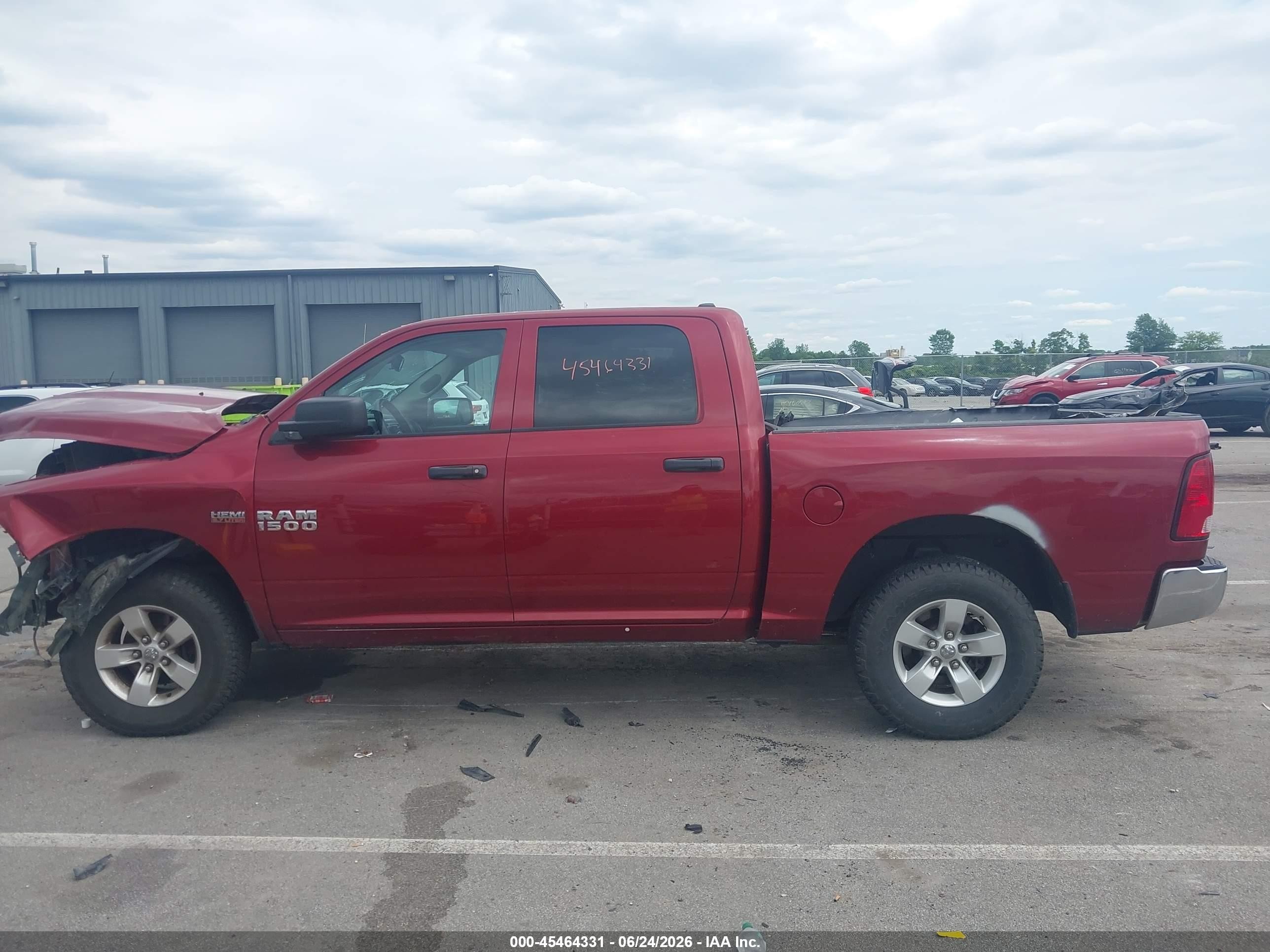 2015 Ram 1500 Ssv Red vin: 1C6RR7XT9FS545754